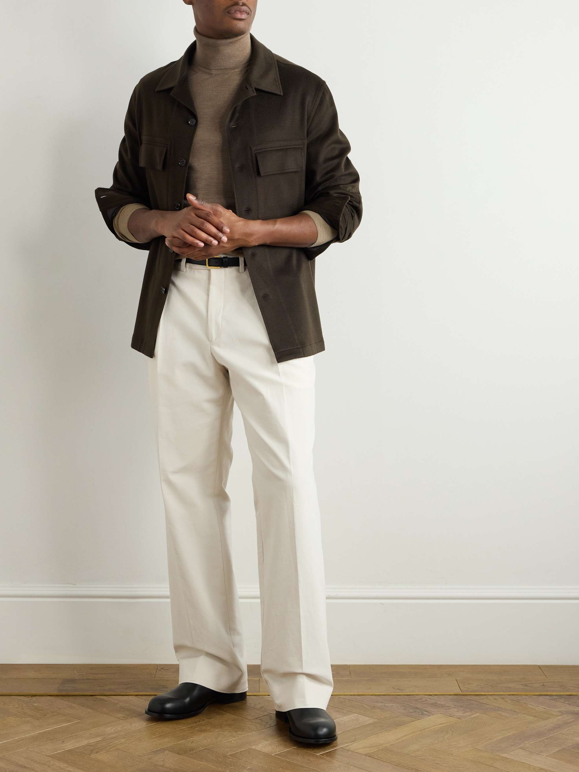Merino Wool Rollneck Sweater view