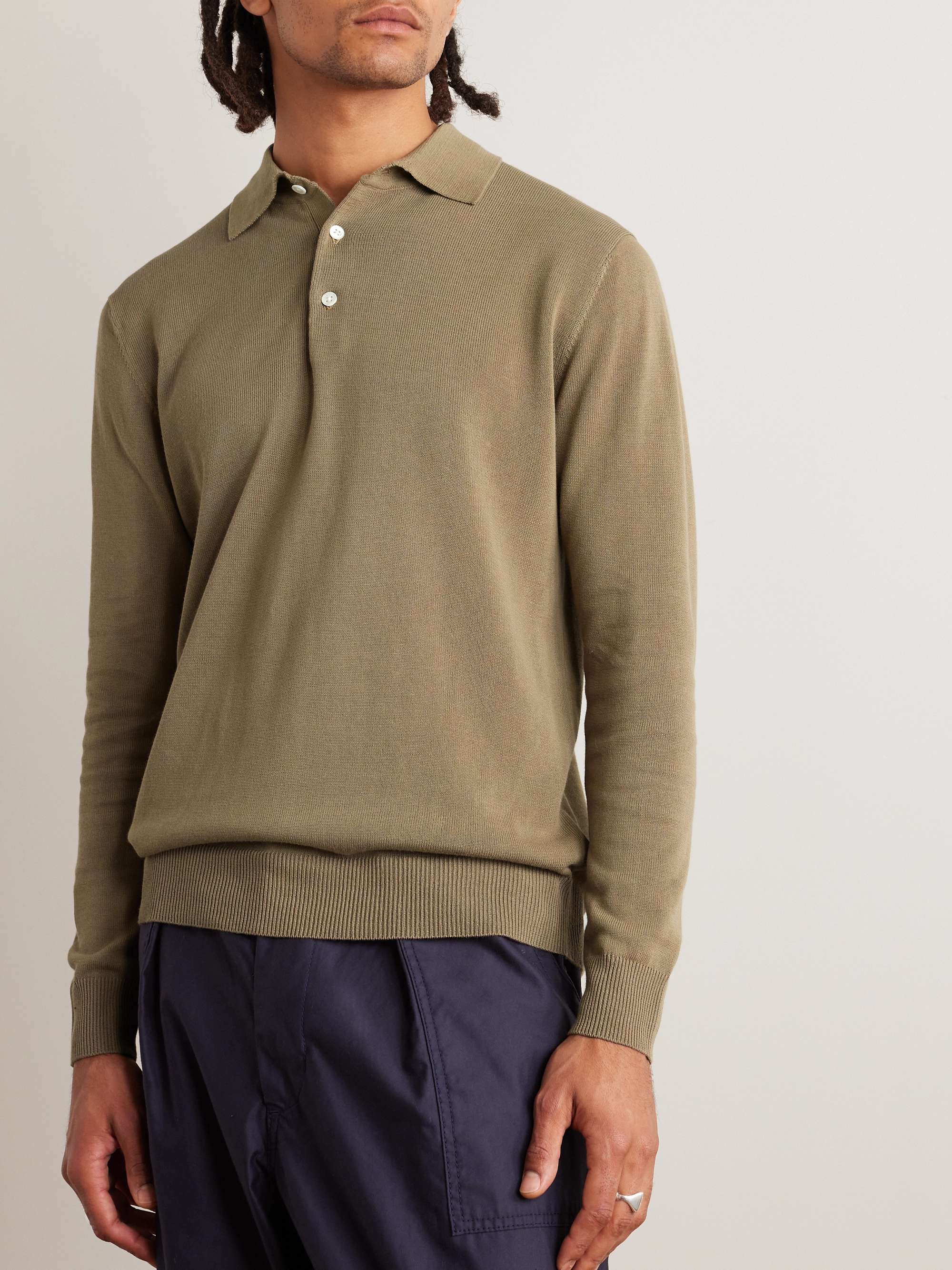 Knitted Polo Shirt view