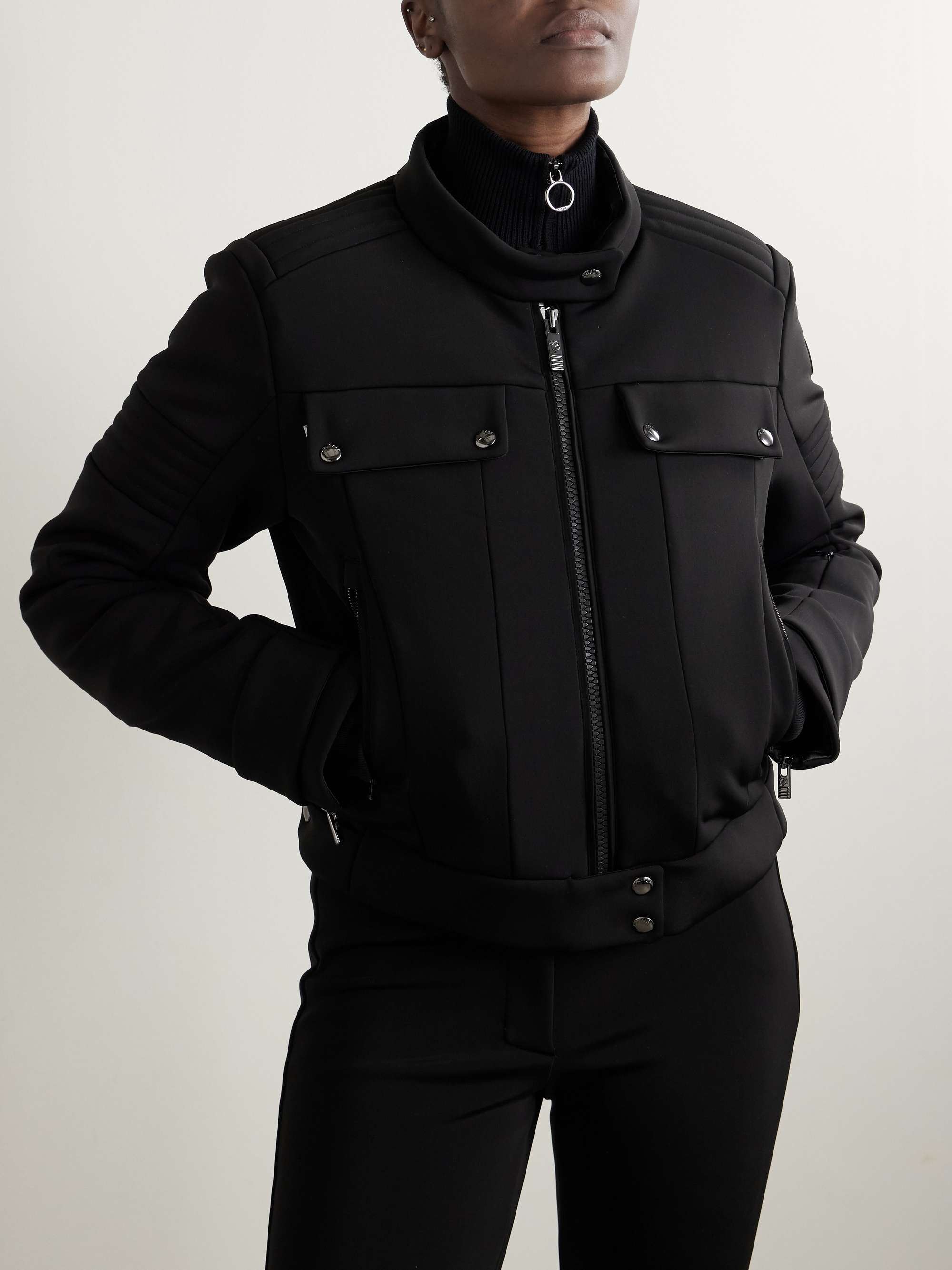 Maeli faux fur-trimmed hooded ski jacket view