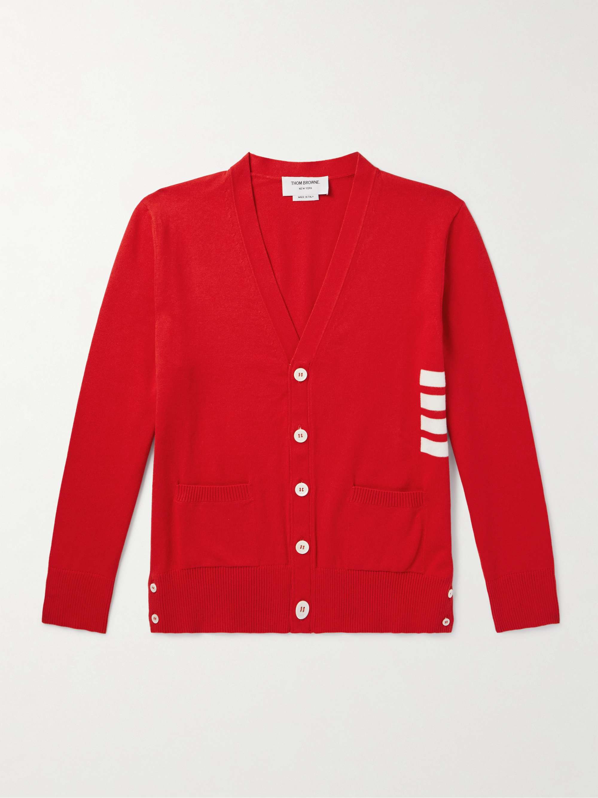 Striped Cotton Cardigan hero visual