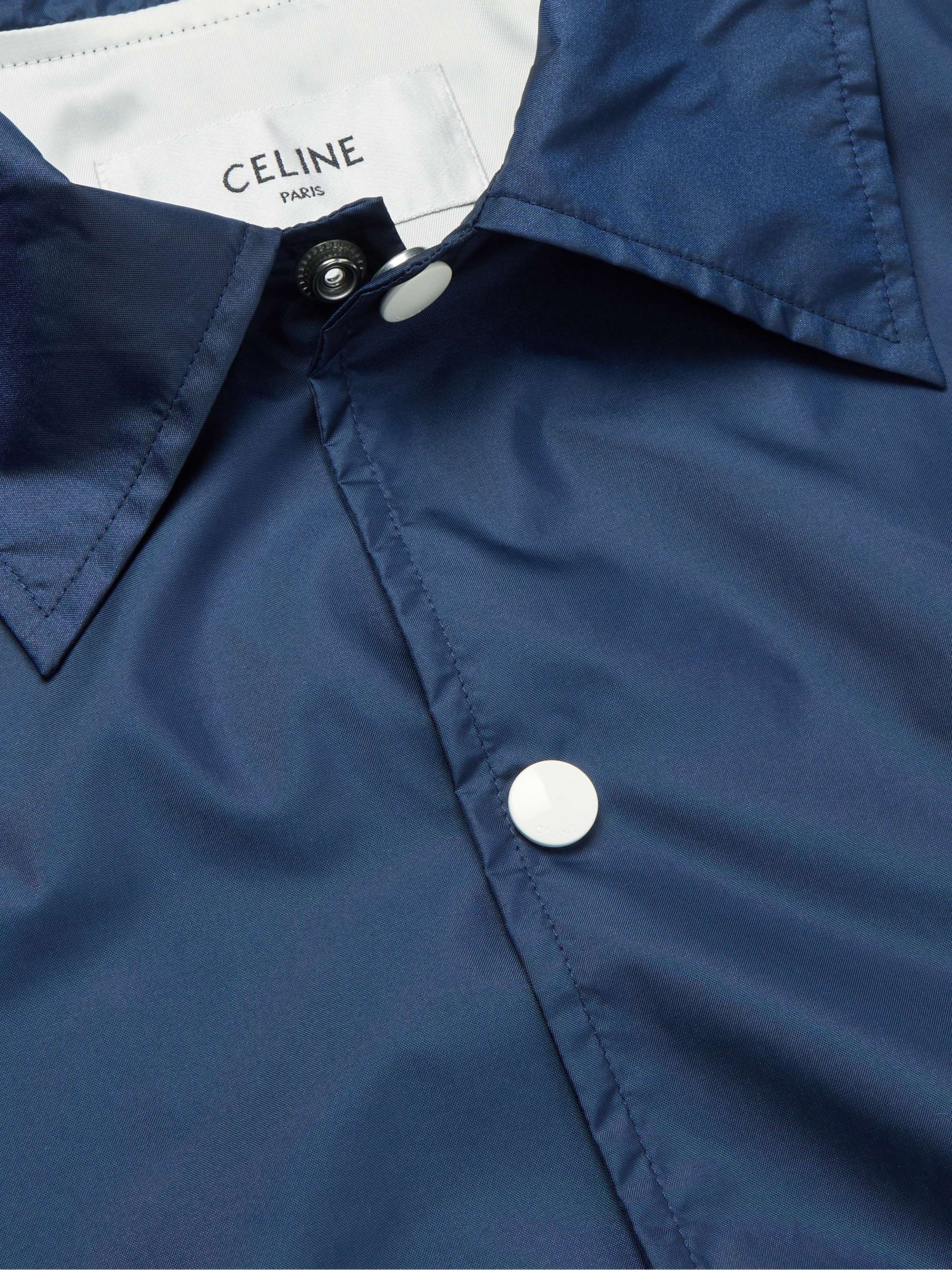 Logo-Print Shell Coach Jacket view