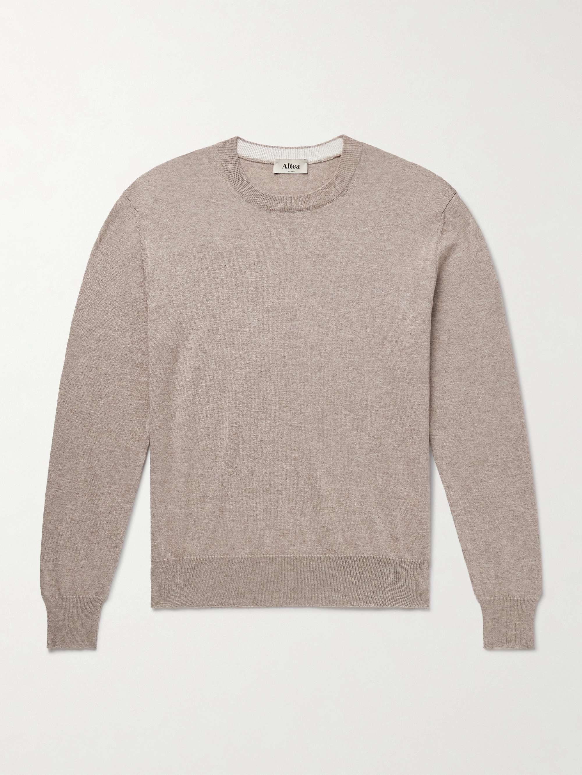 Cotton and Cashmere-Blend Sweater hero visual