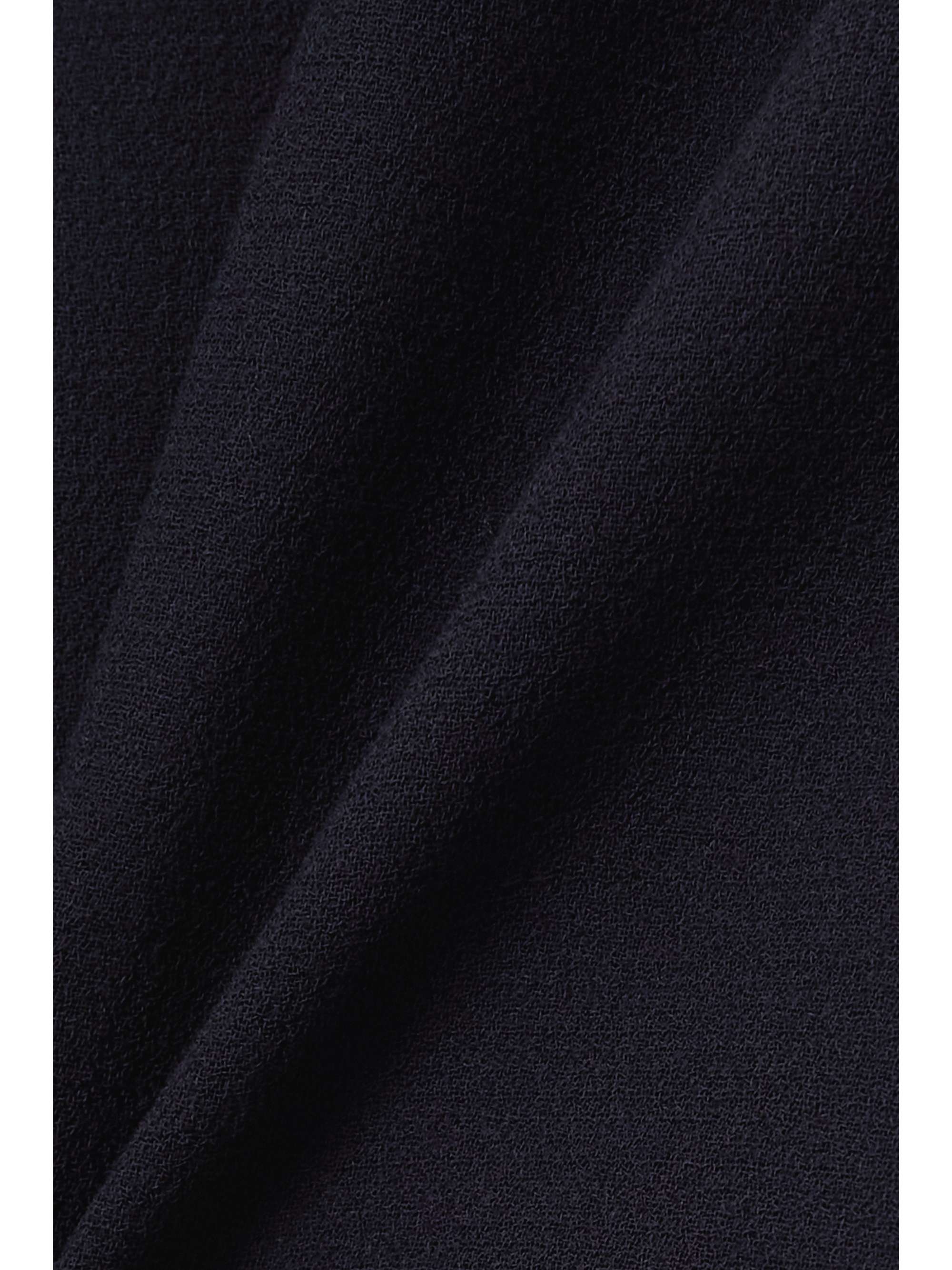 Resolute Everyday double-breasted velvet-trimmed wool-crepe blazer view