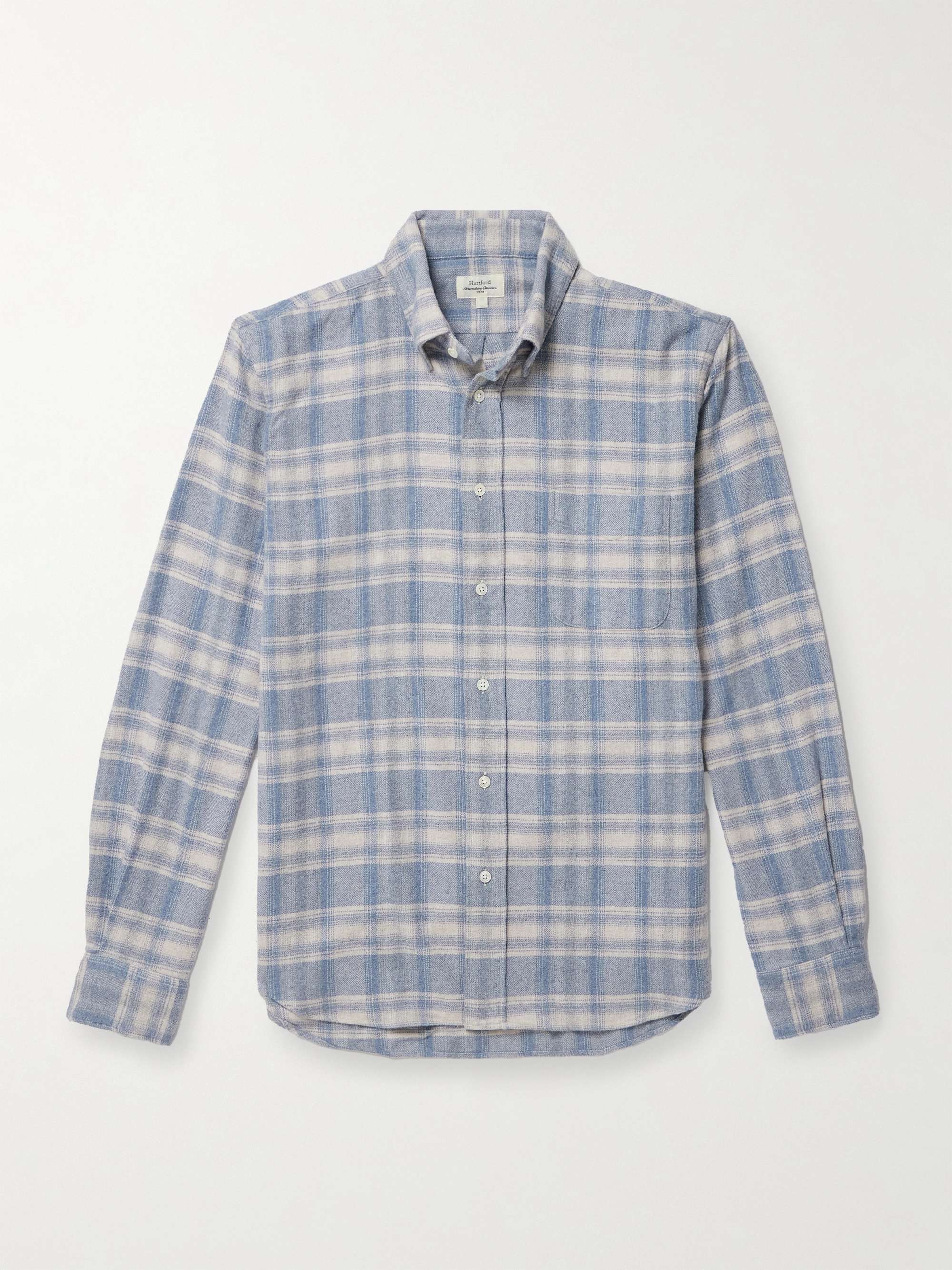 Pitt Button-Down Cotton-Flannel Shirt hero visual
