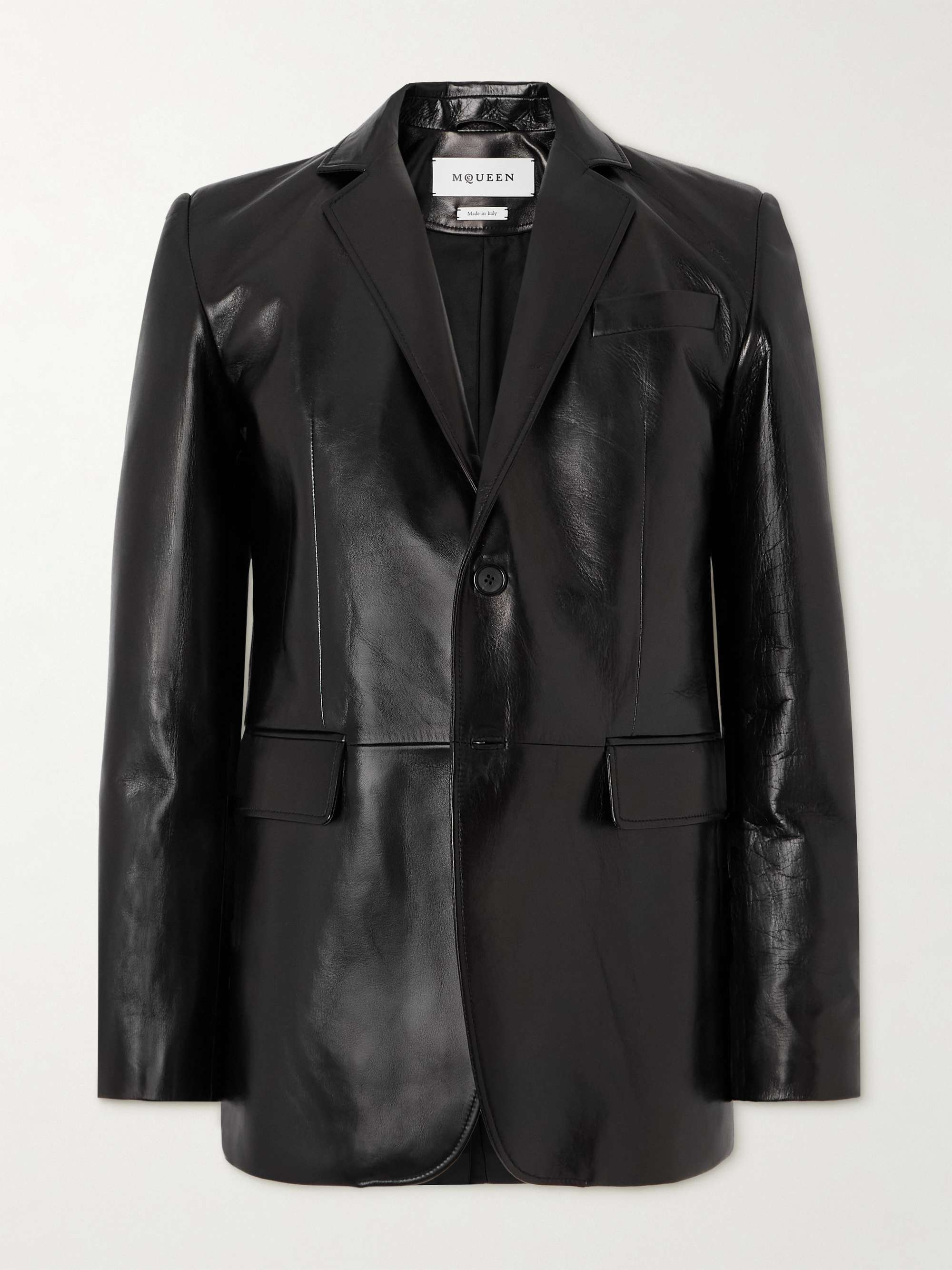 Leather Blazer hero visual