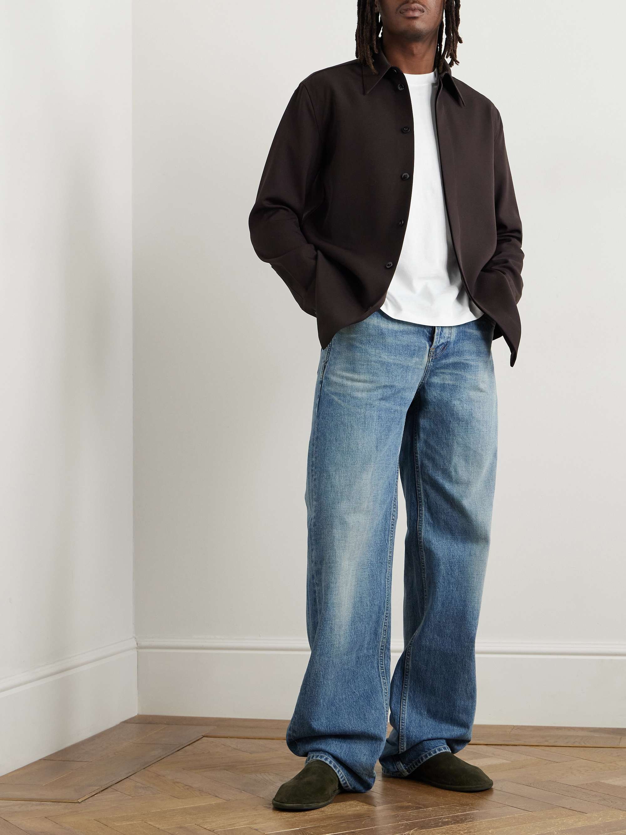 Wool-Gabardine Shirt view