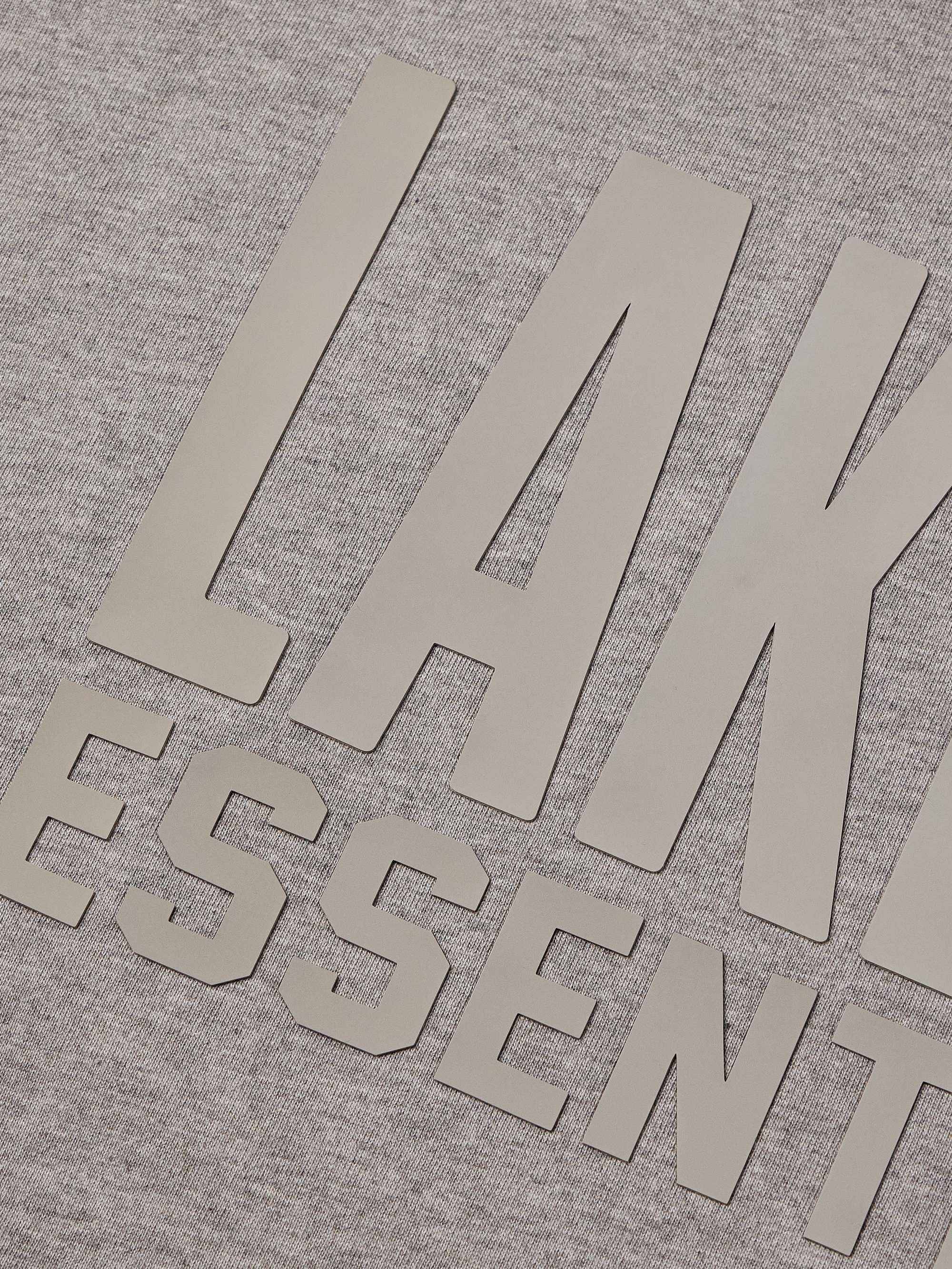 + NBA Lakers Appliquéd Cotton-Jersey T-Shirt view