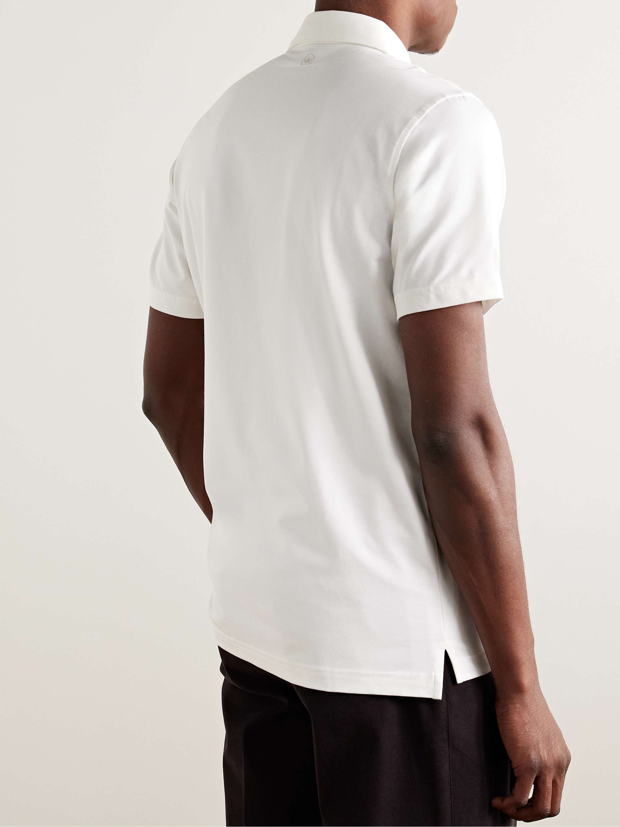 Albatross Pima Cotton-Blend Piqué Polo Shirt view