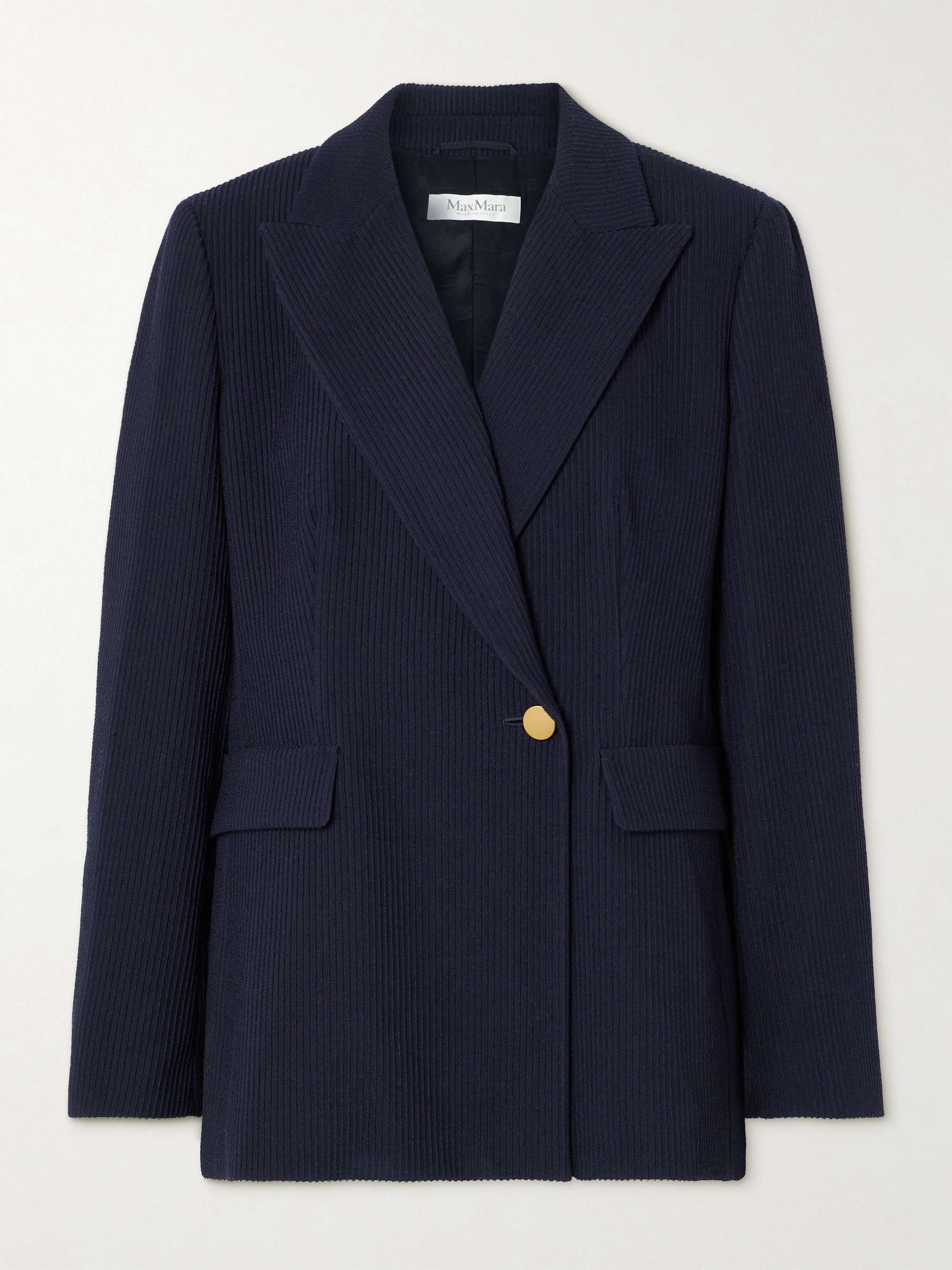 Pagano ribbed wool-blend blazer hero visual