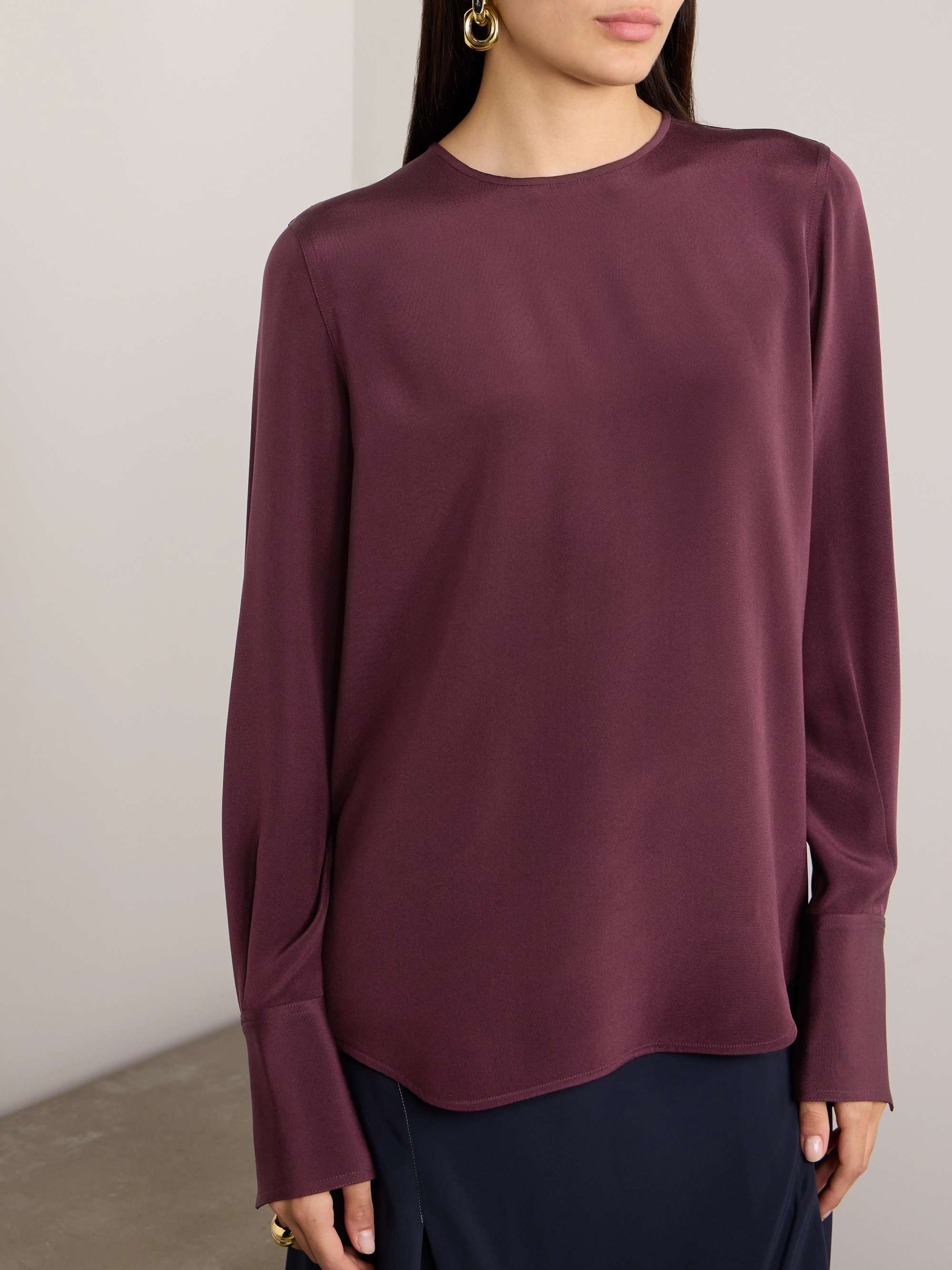Jami silk blouse view