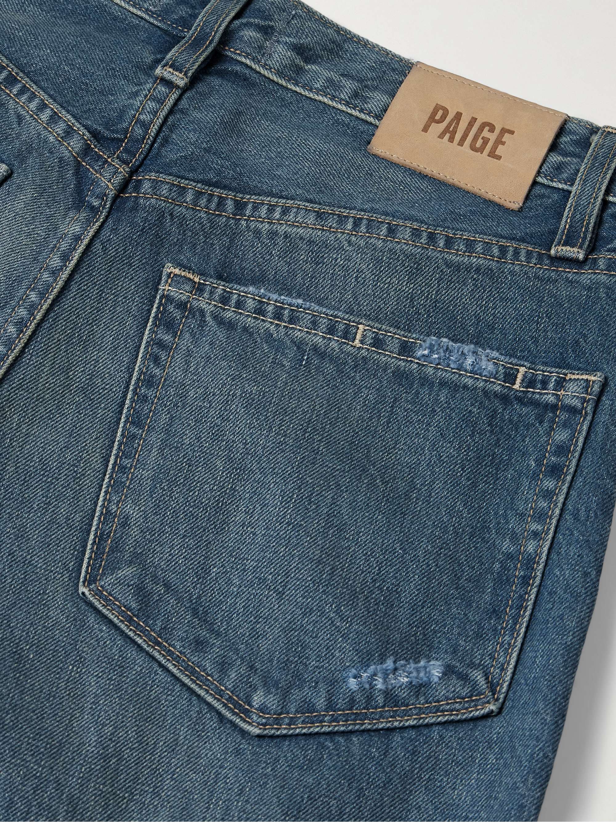 Billy cropped high-rise straight-leg jeans view