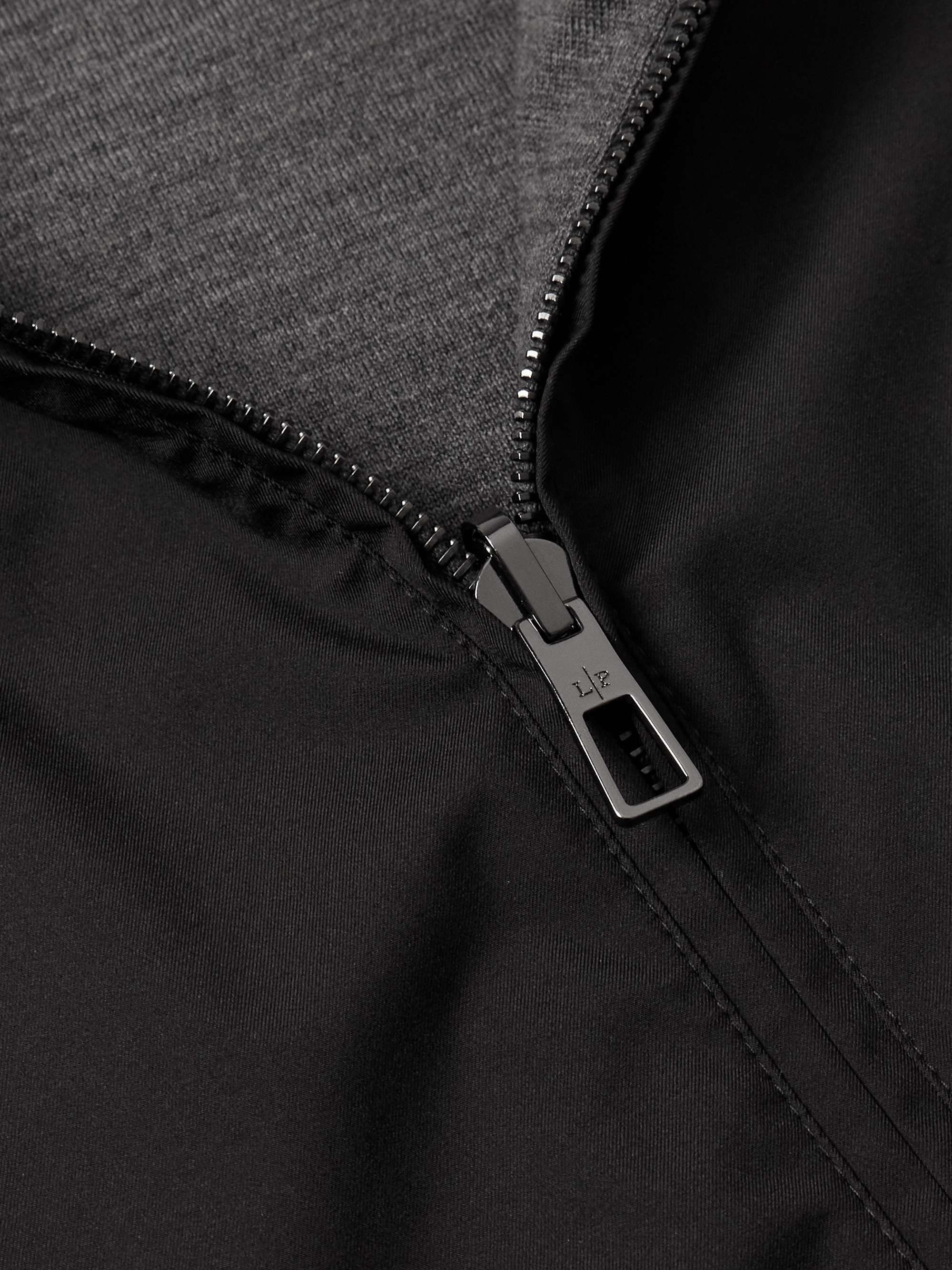 Reversible Windmate® Storm System® Shell and Cashmere Bomber Jacket view