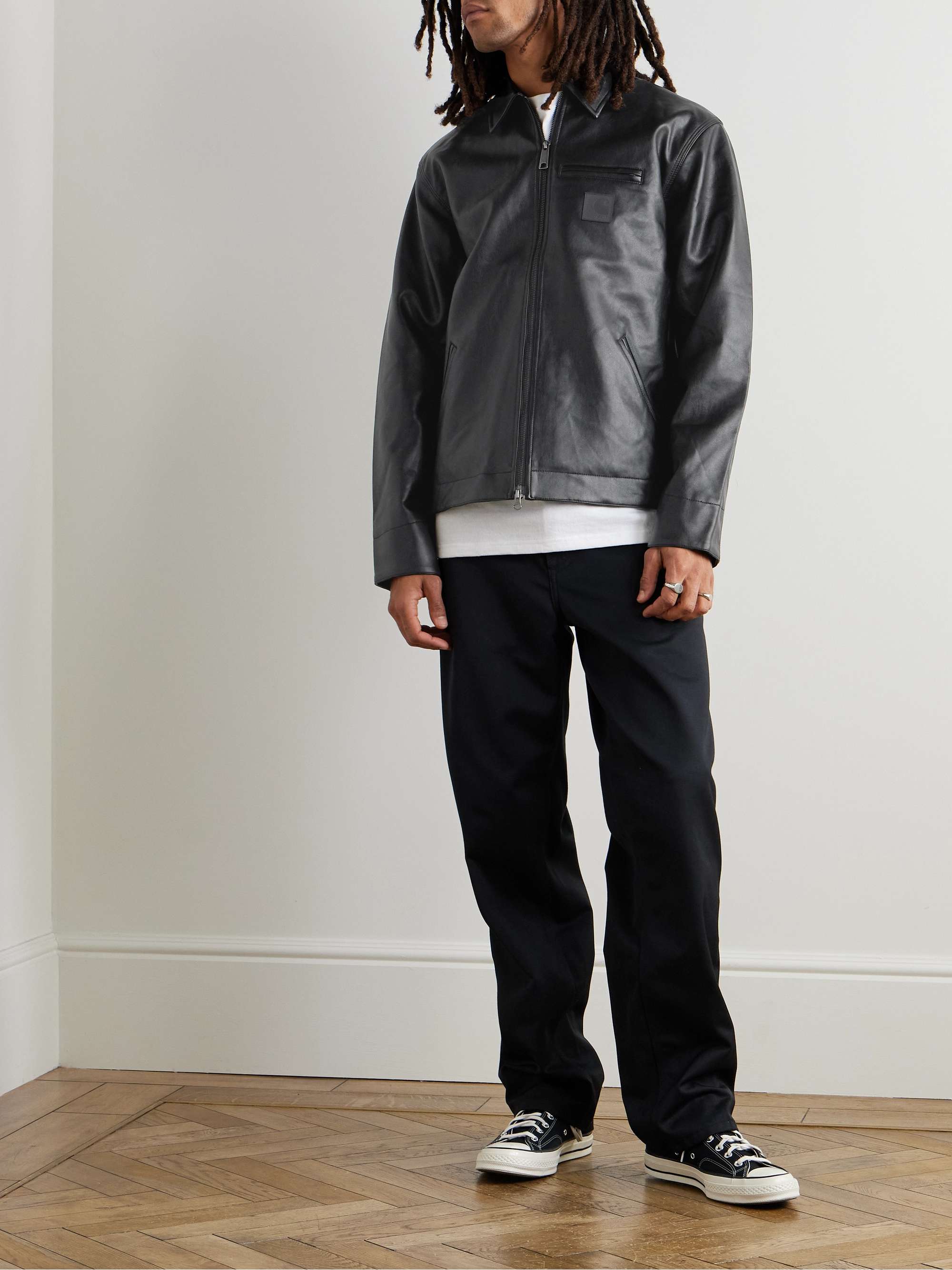 Detroit Logo-Appliquéd Jacket view