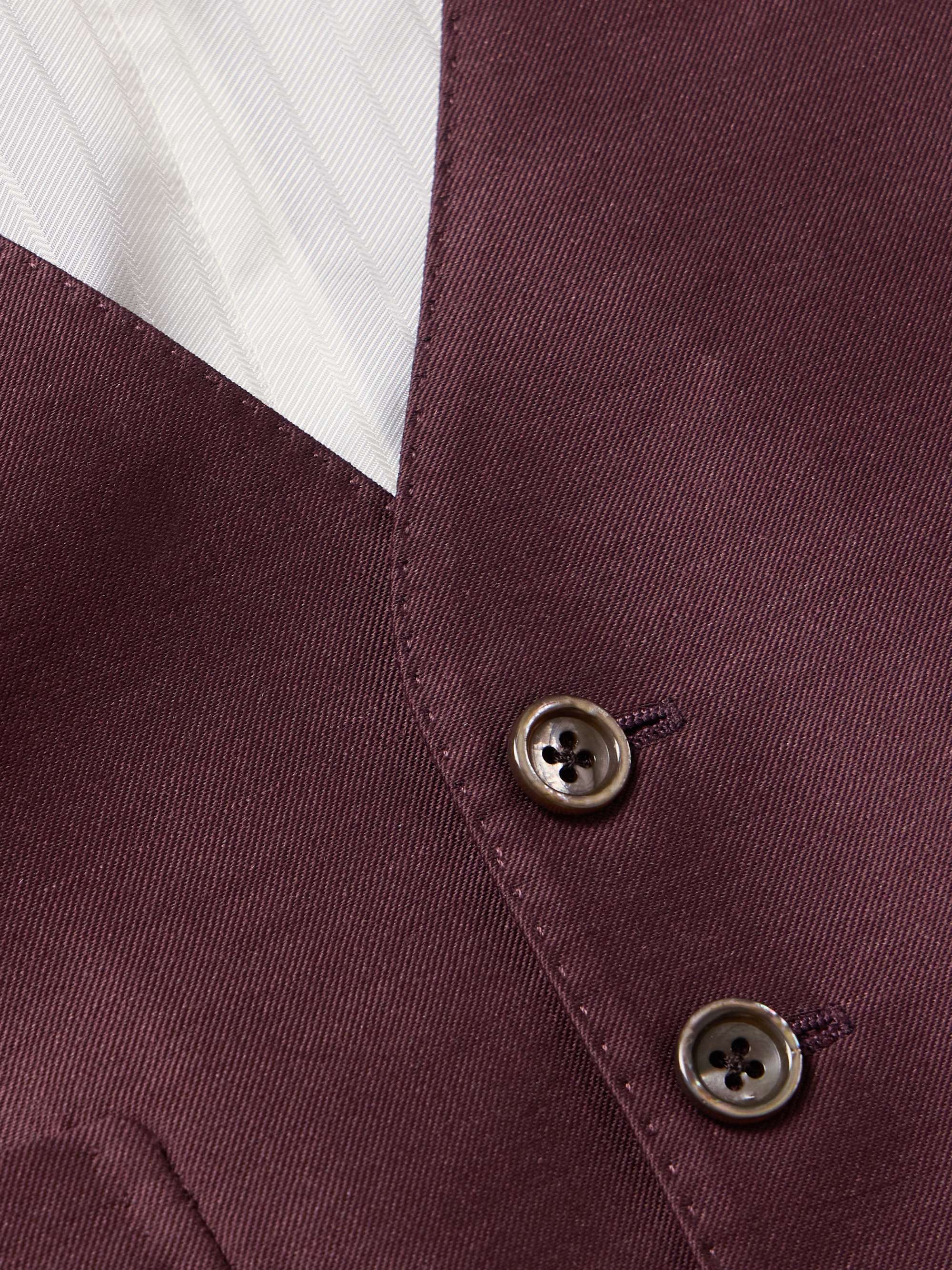 Dyllan Wool, Mohair and Silk-Blend Twill Waistcoat view