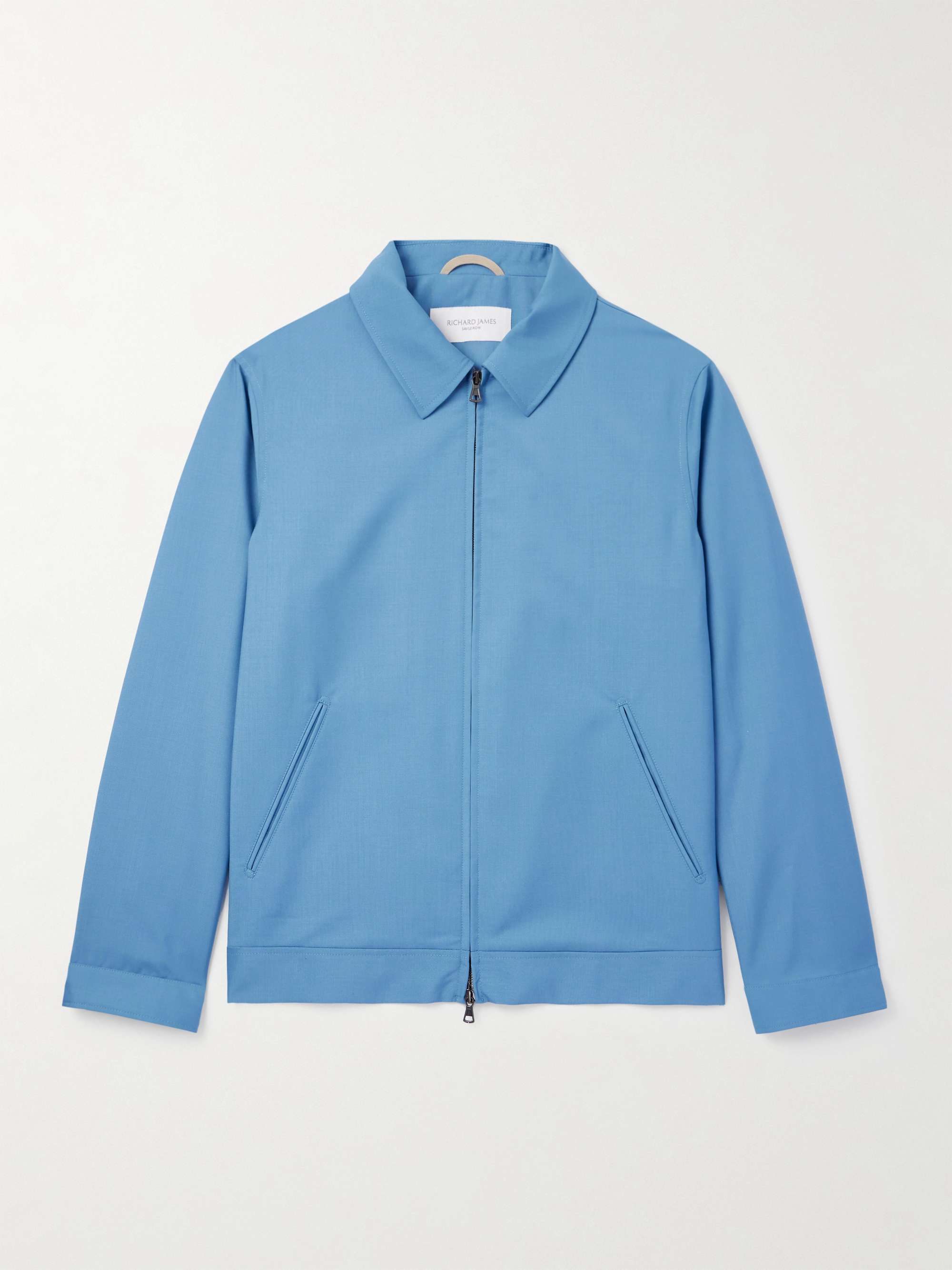 Wool and Mohair-Blend Blouson Jacket hero visual