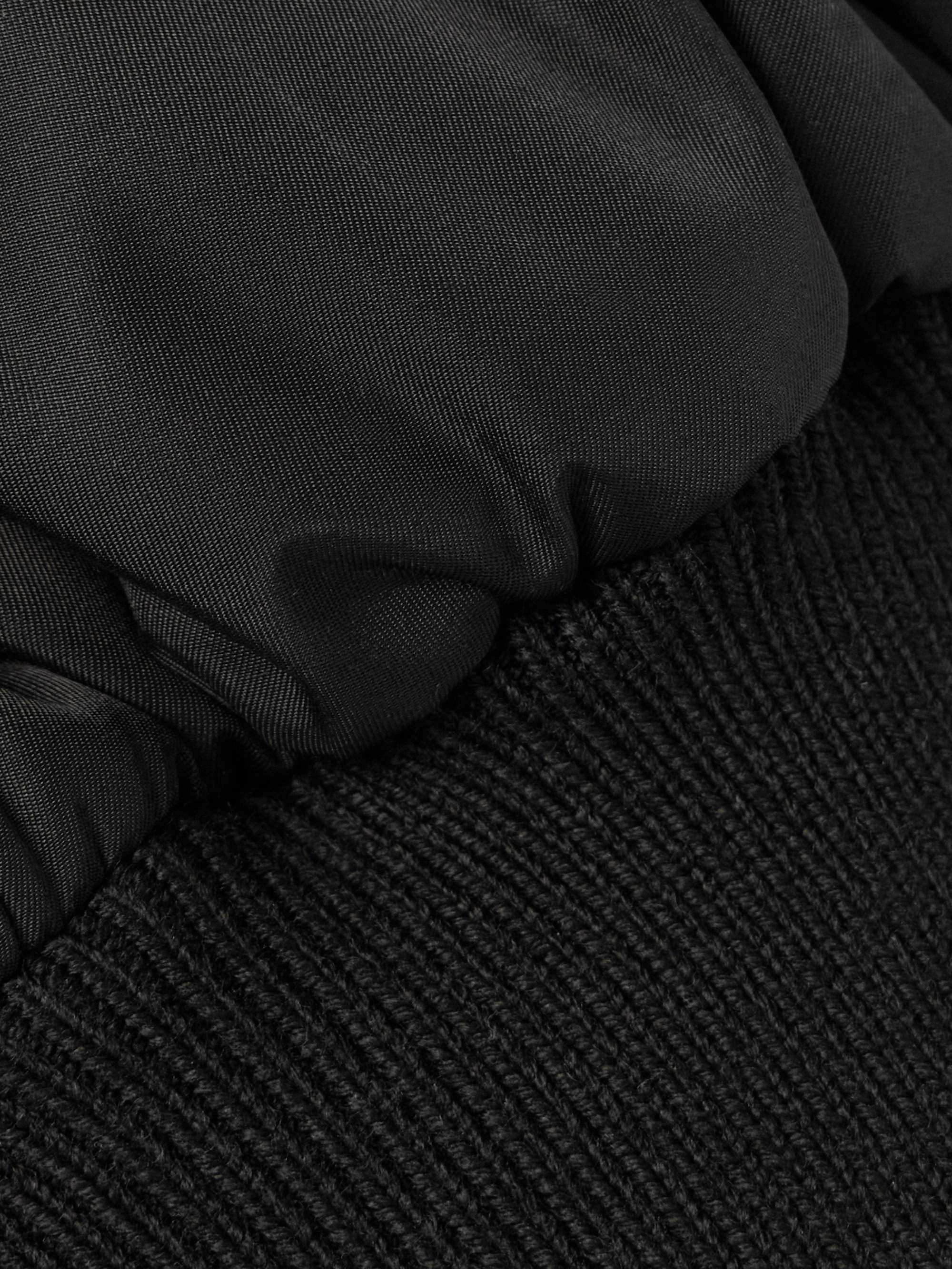 Padded Shell Bomber Jacket view