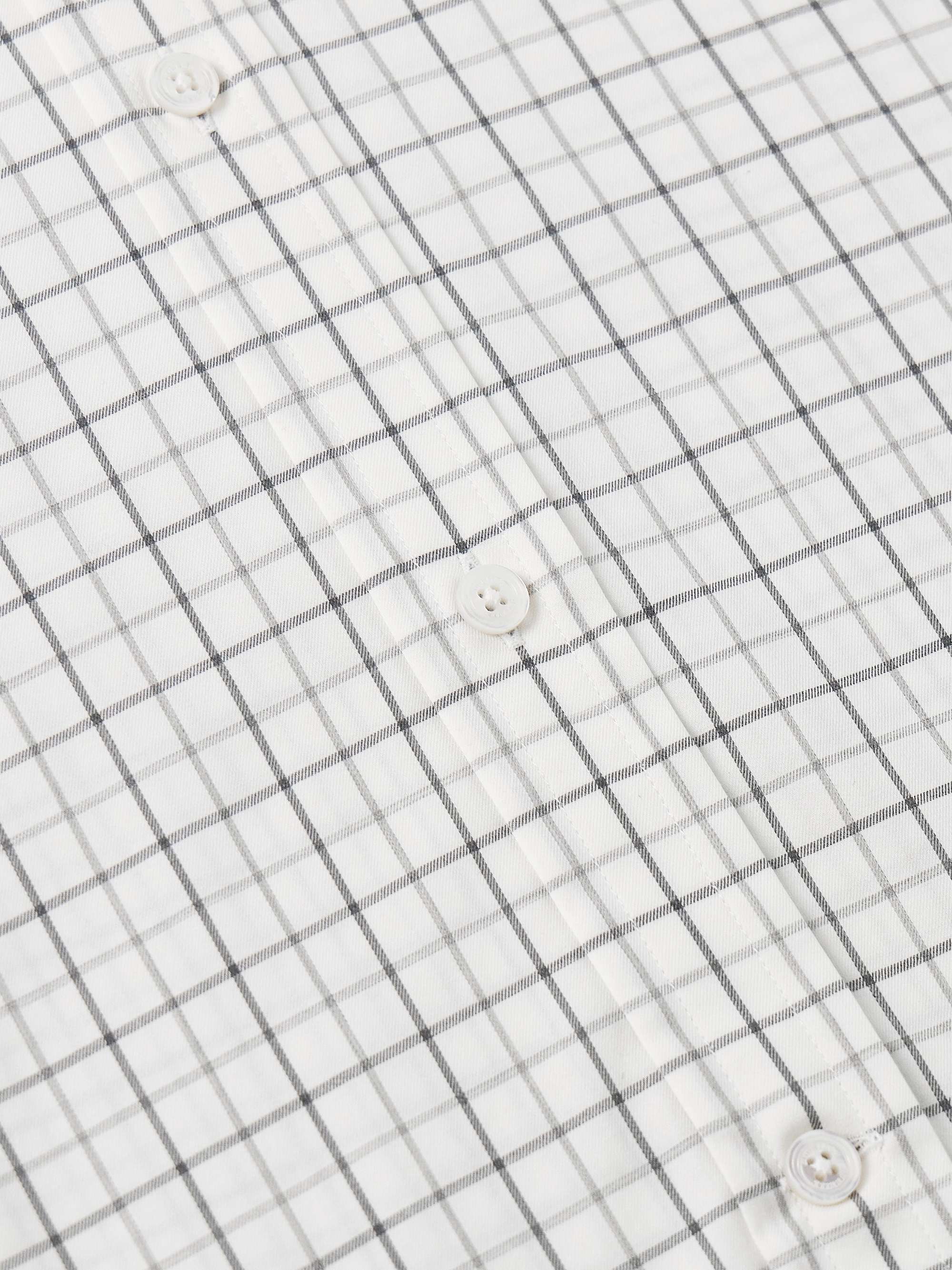 Checked Cotton-Twill Shirt view