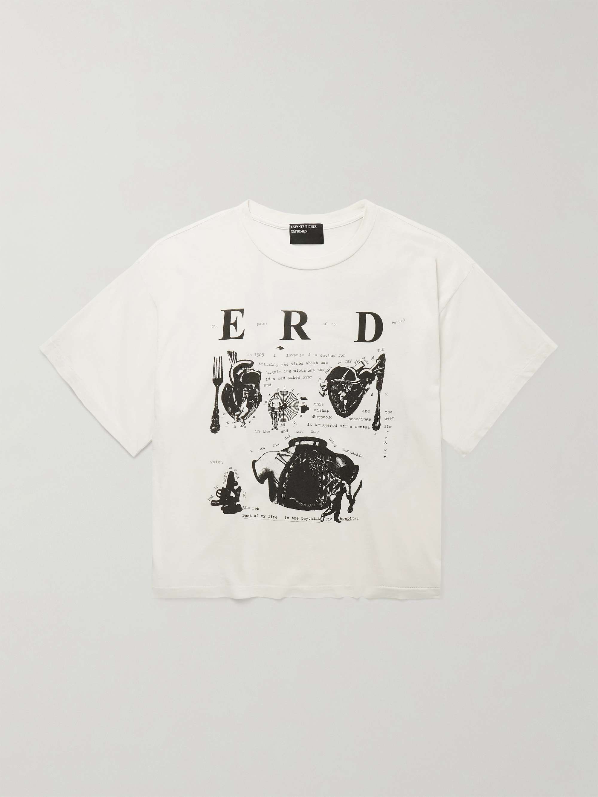 My Role in the War Printed Cotton-Jersey T-Shirt hero visual