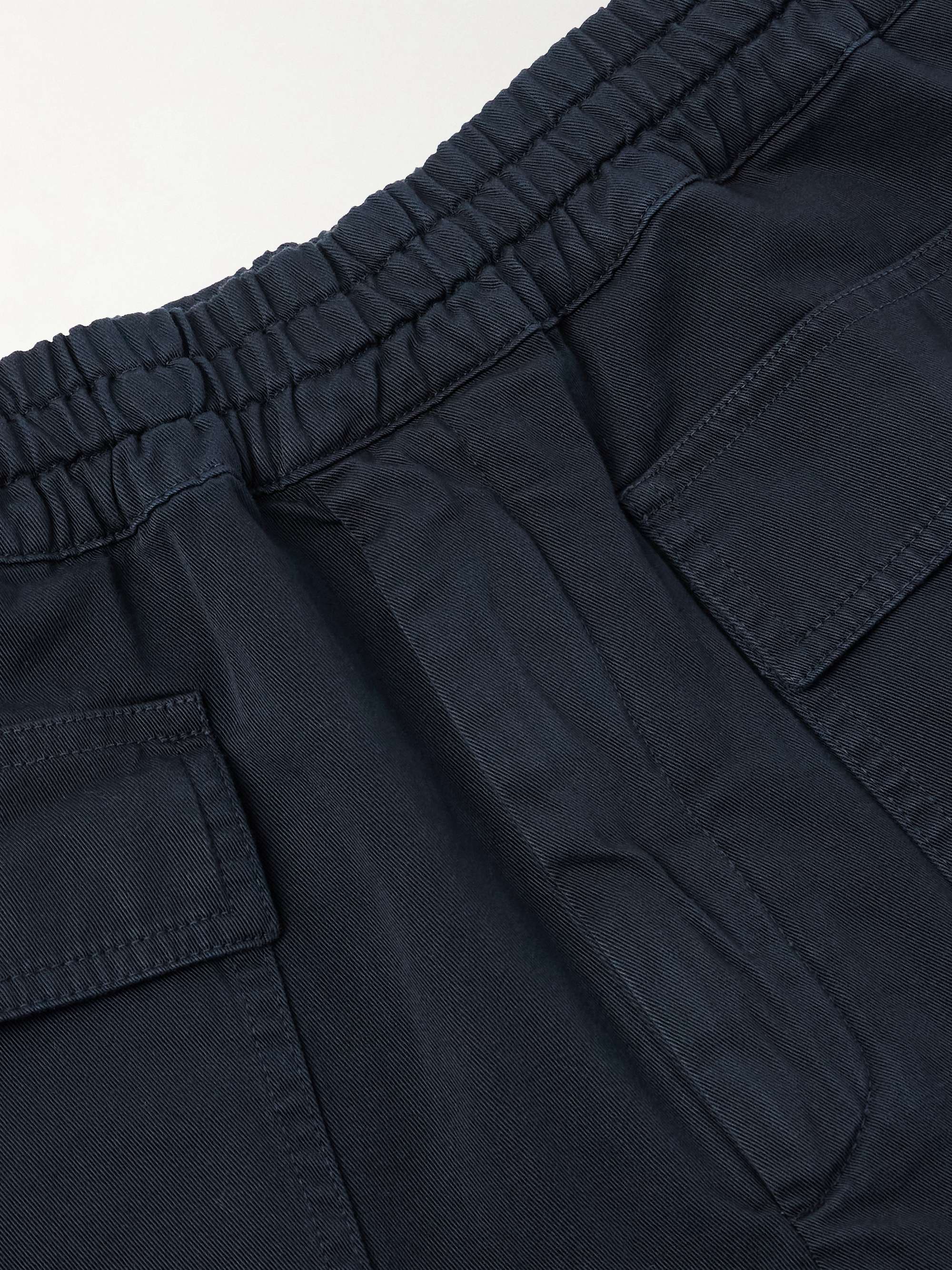 Straight-Leg Cotton-Twill Shorts view