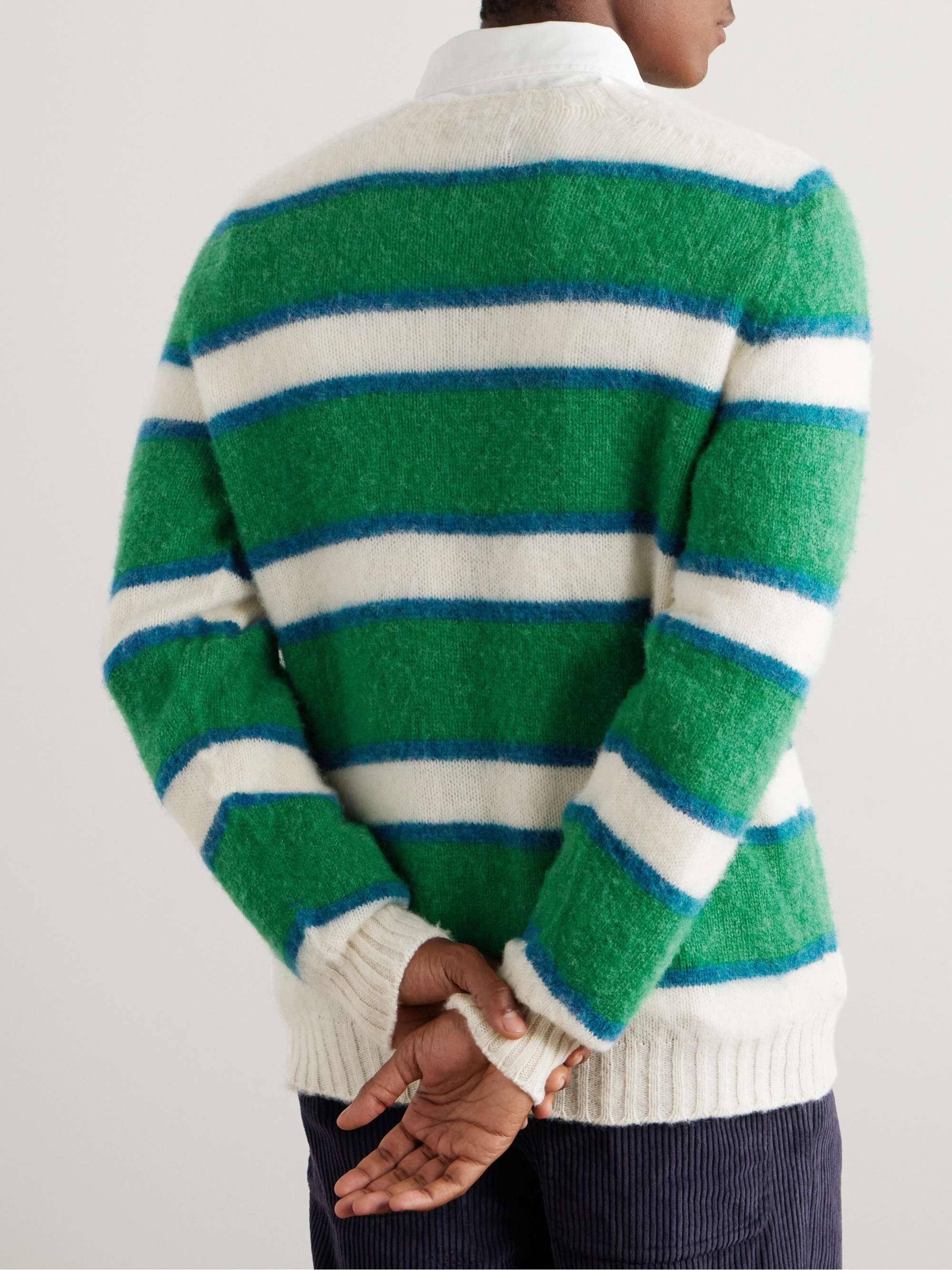 Absolute Belter Striped Wool Sweater view
