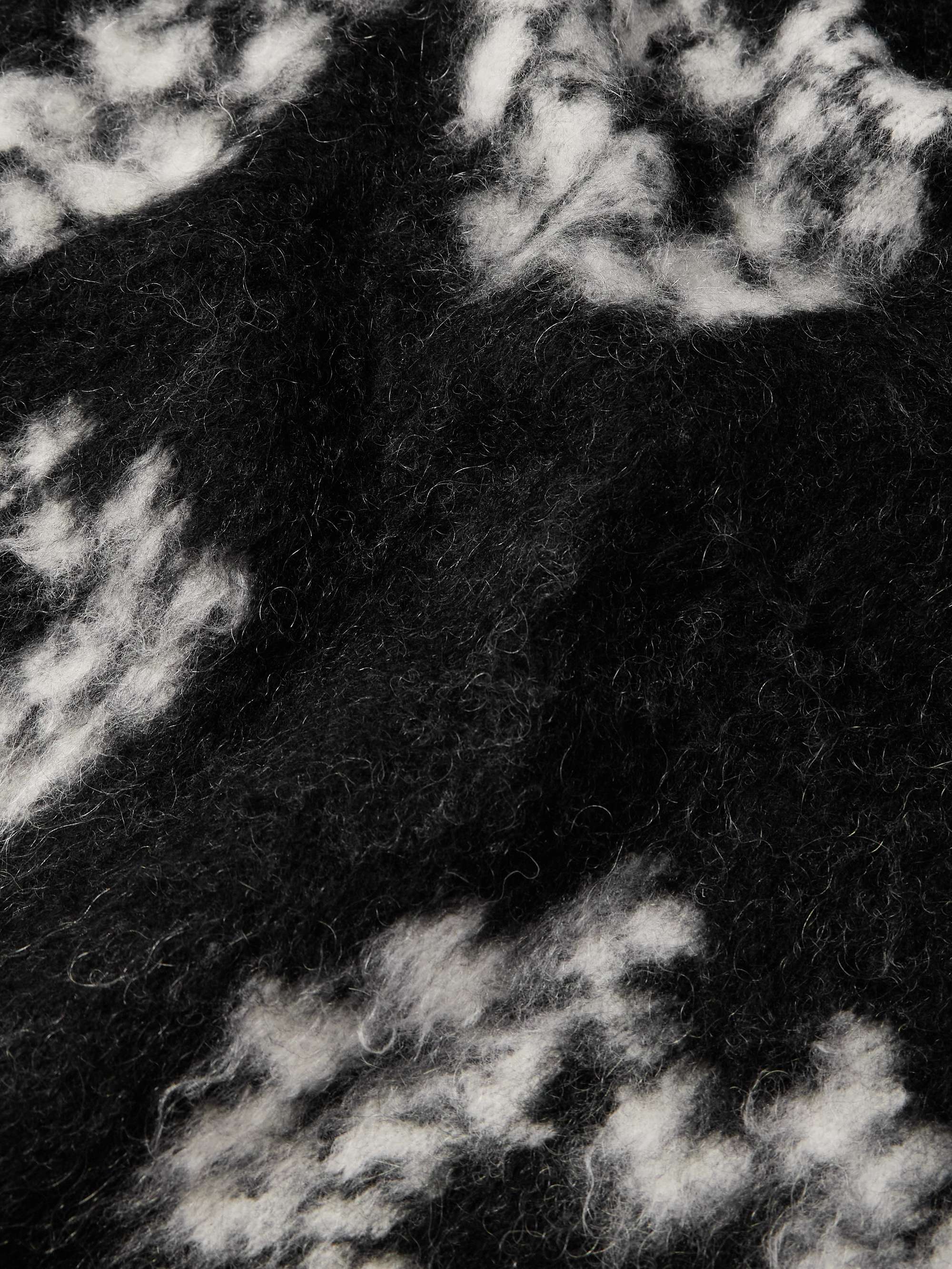 + Denim Tears Jacquard-Knit Cardigan view