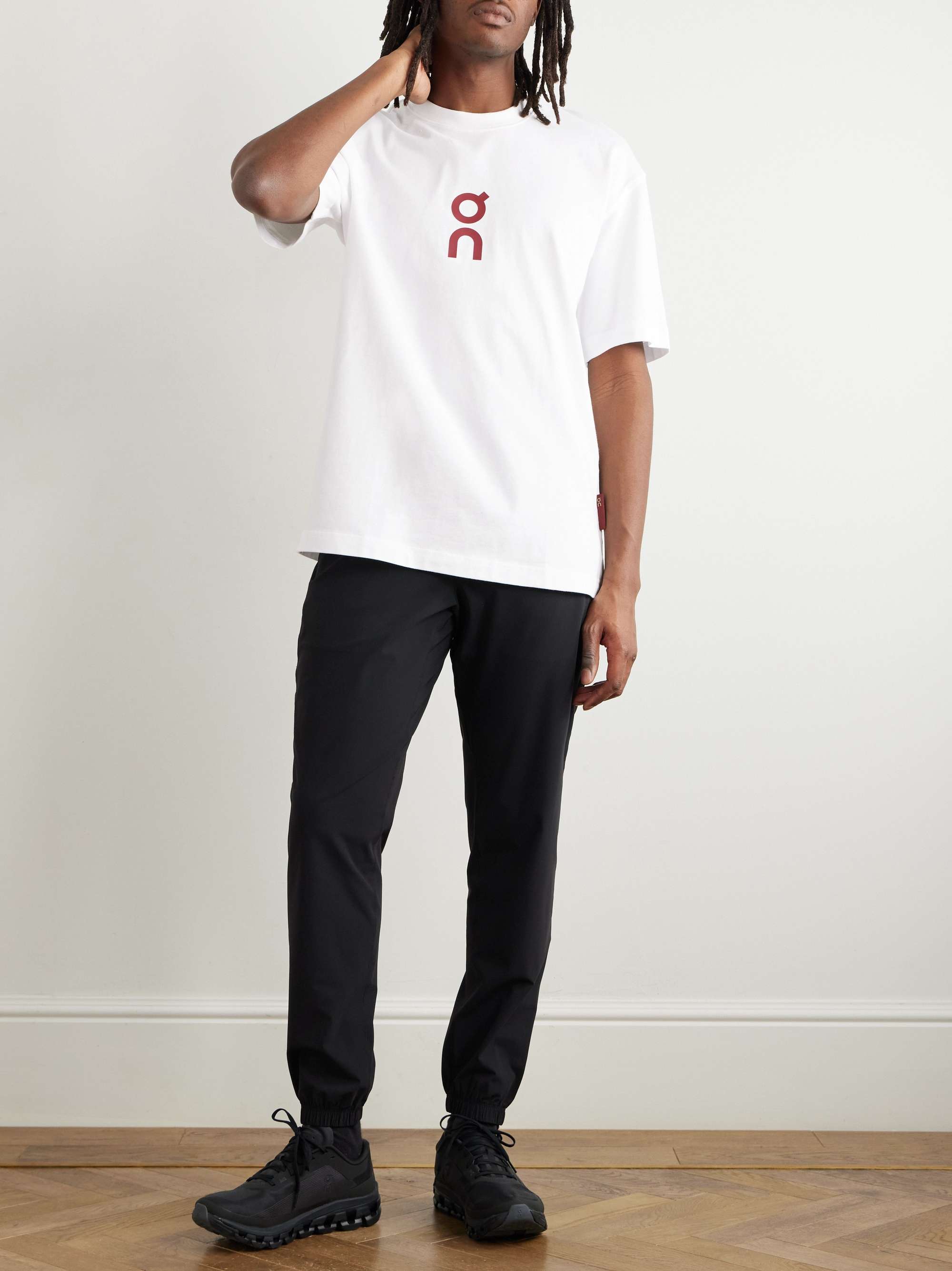 Club Logo-Appliquéd Cotton-Jersey T-Shirt view