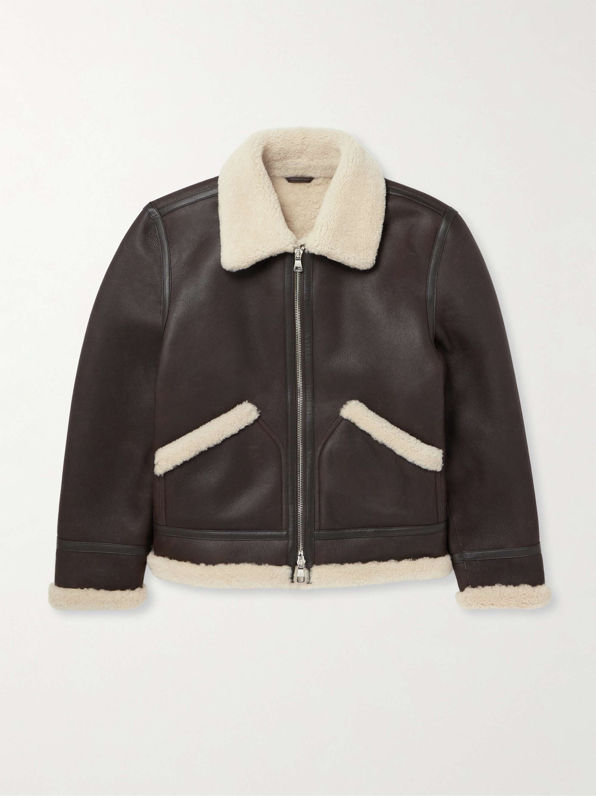 Shearling Aviator Jacket hero visual