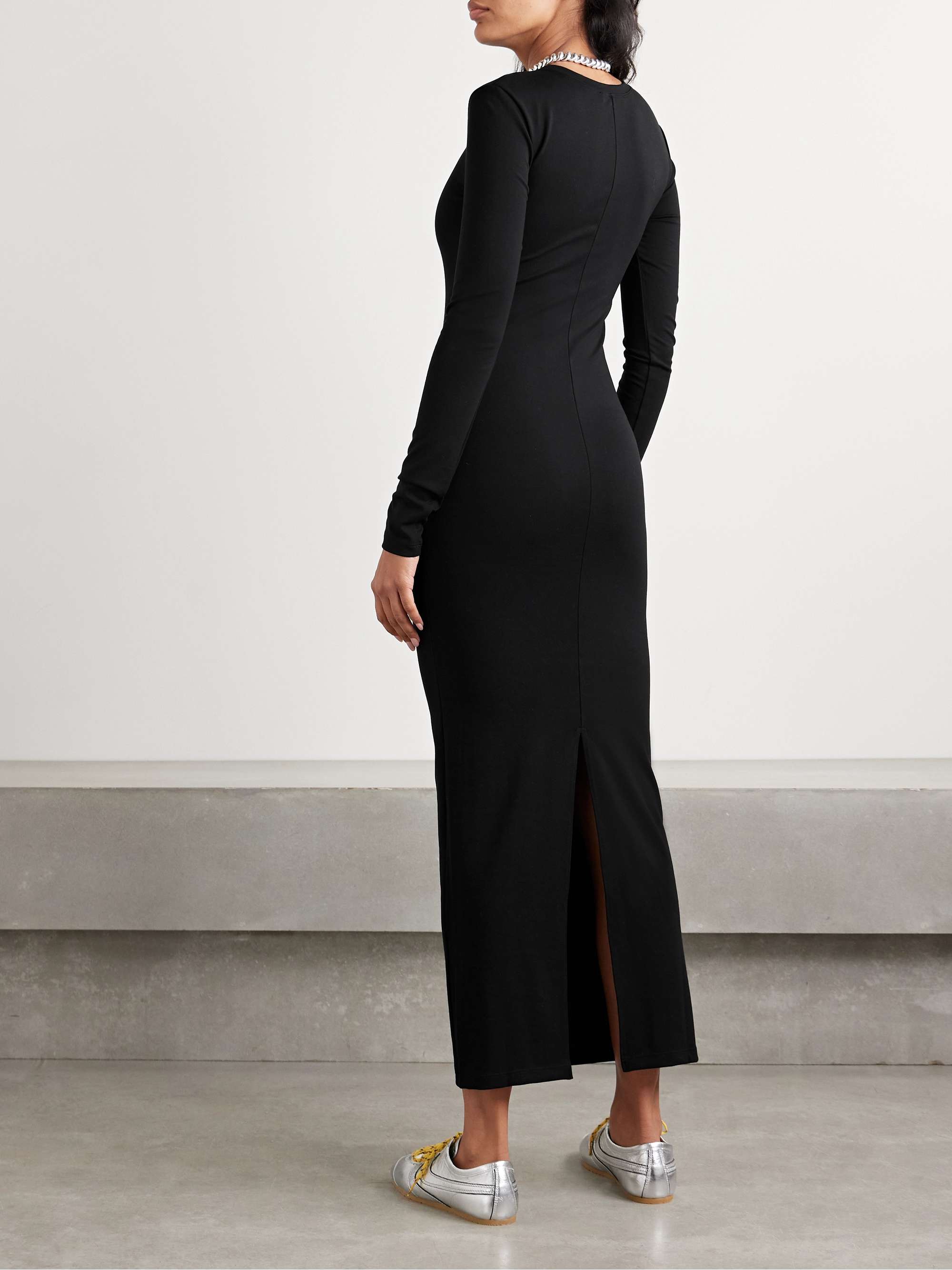 Charity stretch-TENCEL™ Lyocell jersey midi dress view