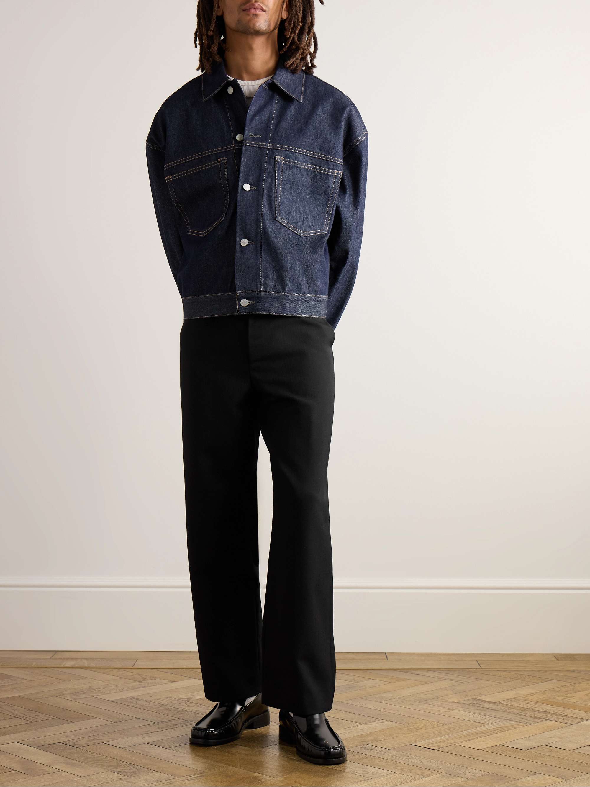 Prop Straight-Leg Canvas Trousers view