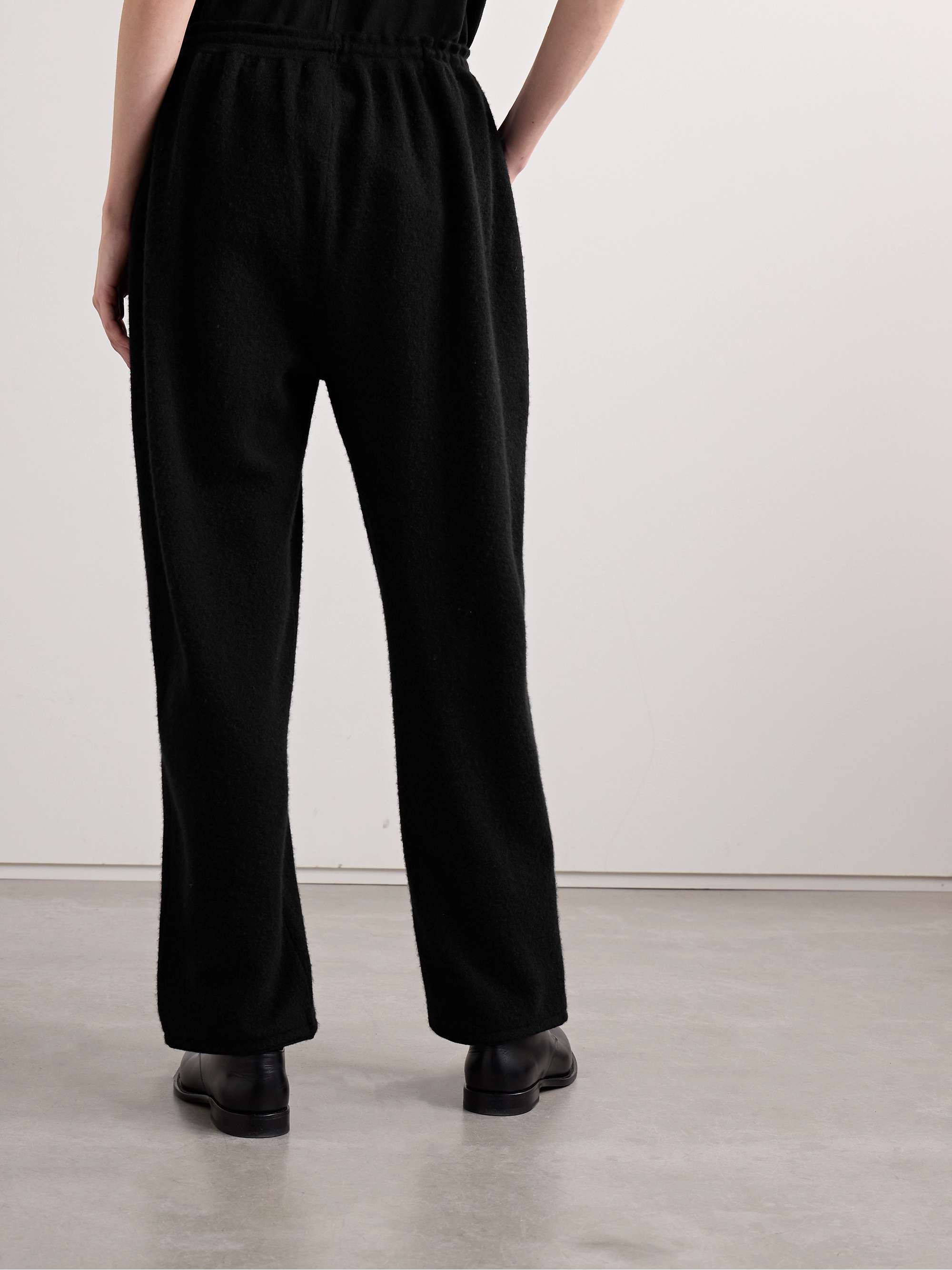 Hayat cashmere track pants view