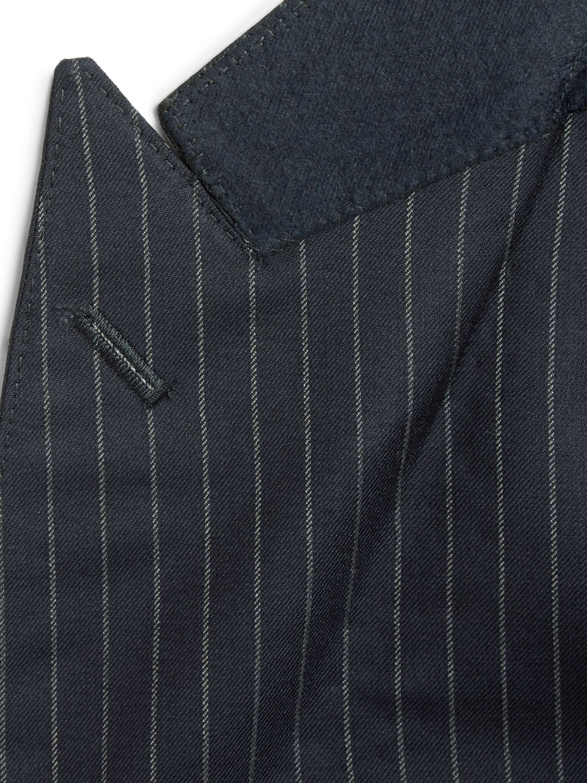 Harry's Navy Pinstriped Super 120s Wool Suit view