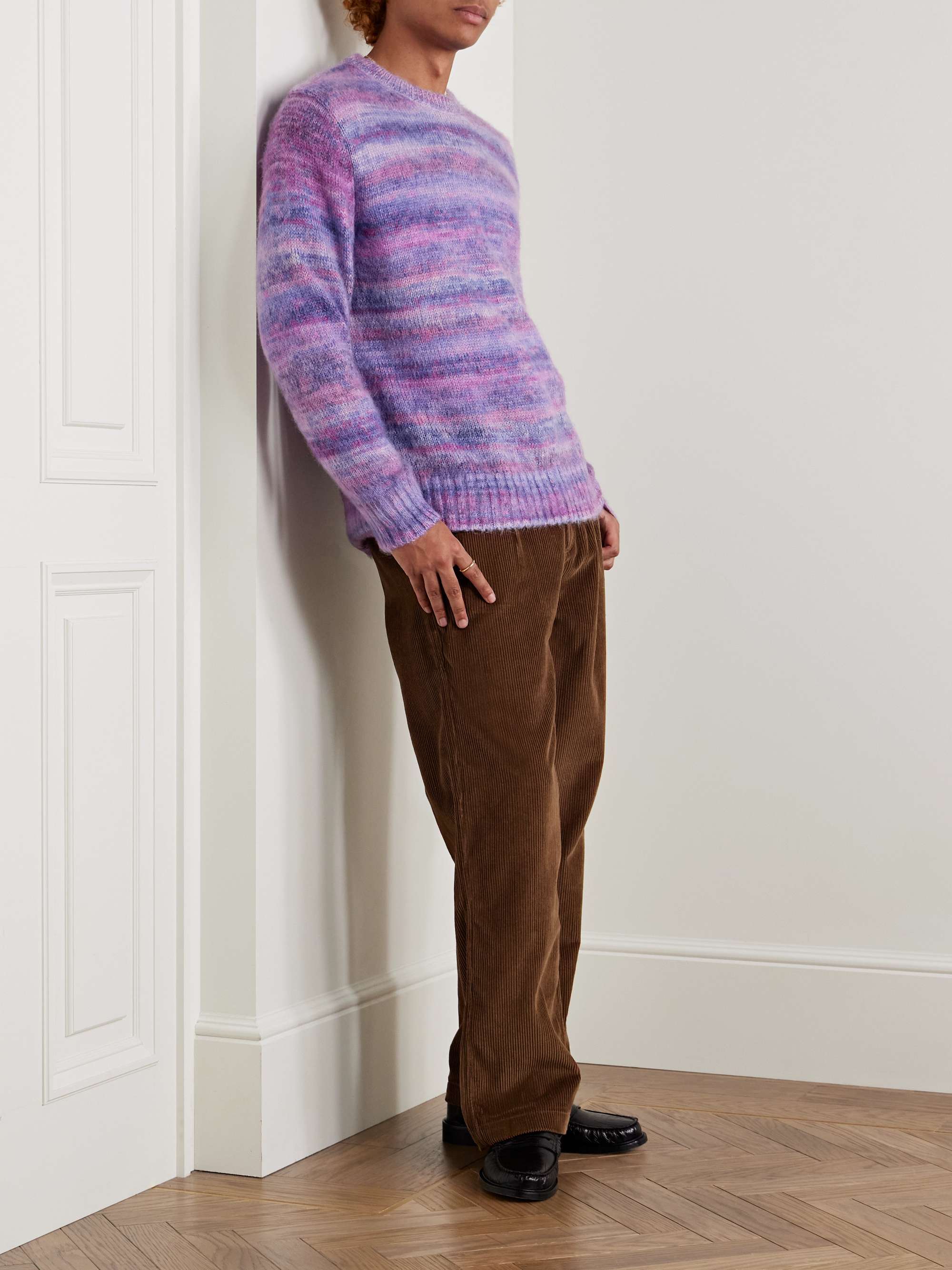 Space-Dyed Knitted Sweater view