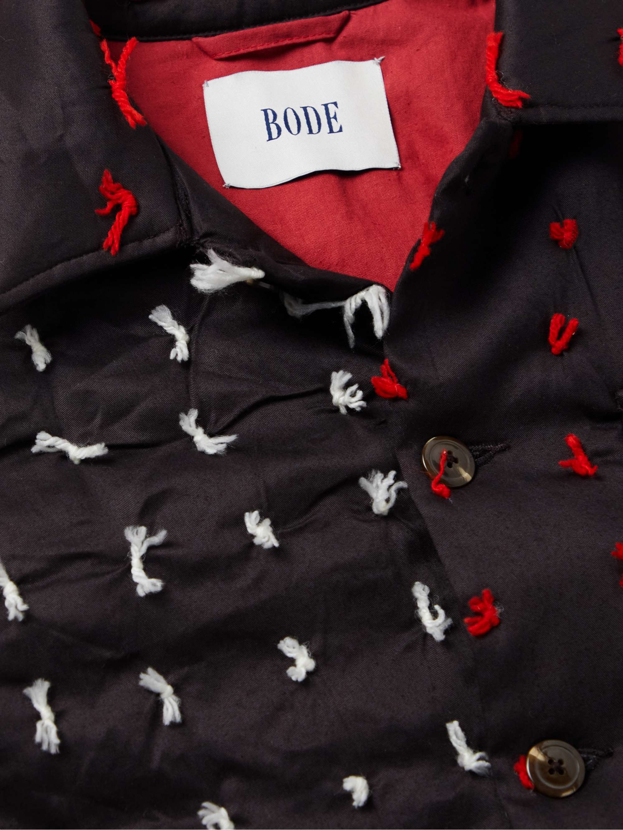 Embroidered TENCEL™-Twill Jacket view