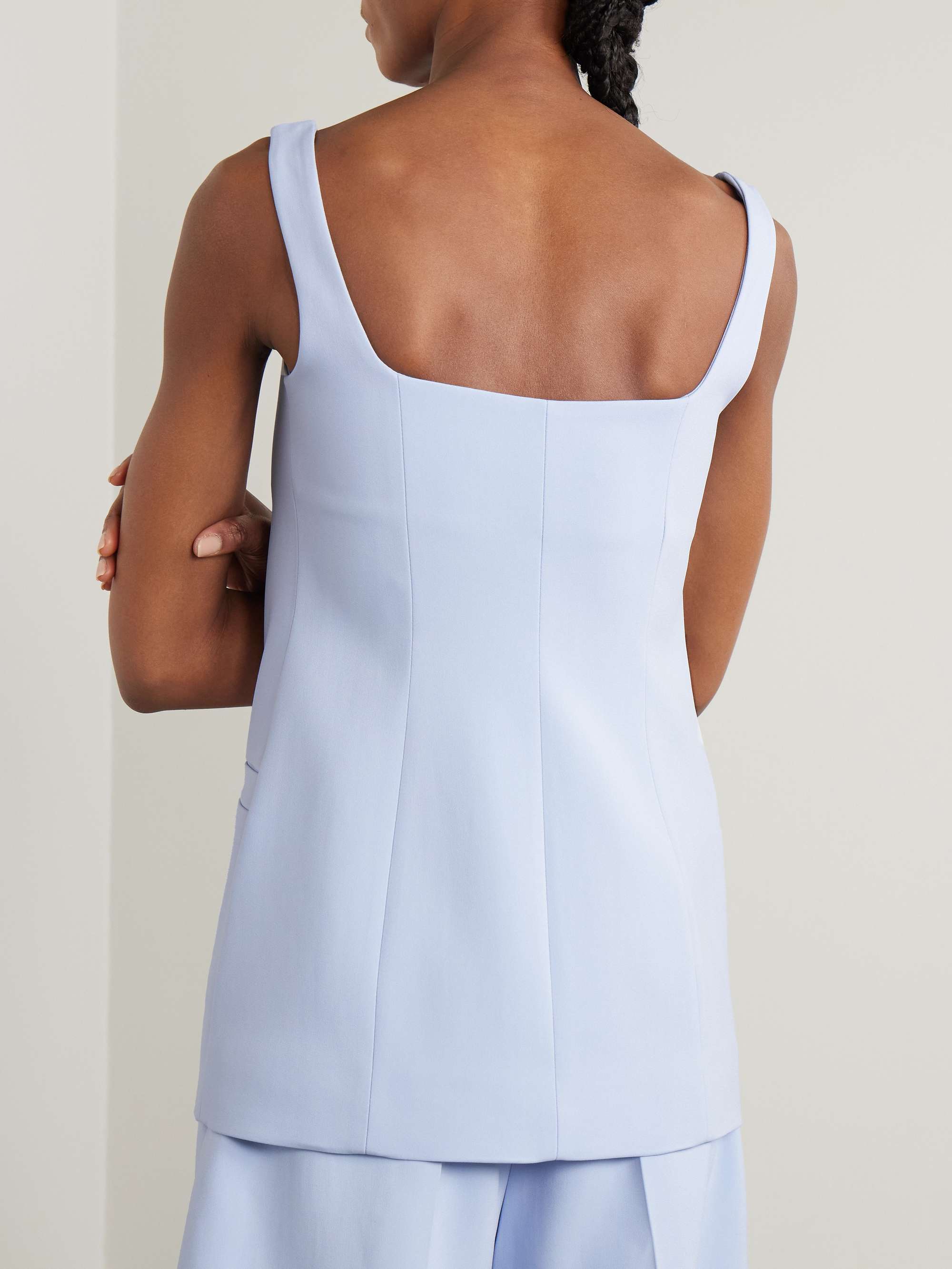 Crepe top view