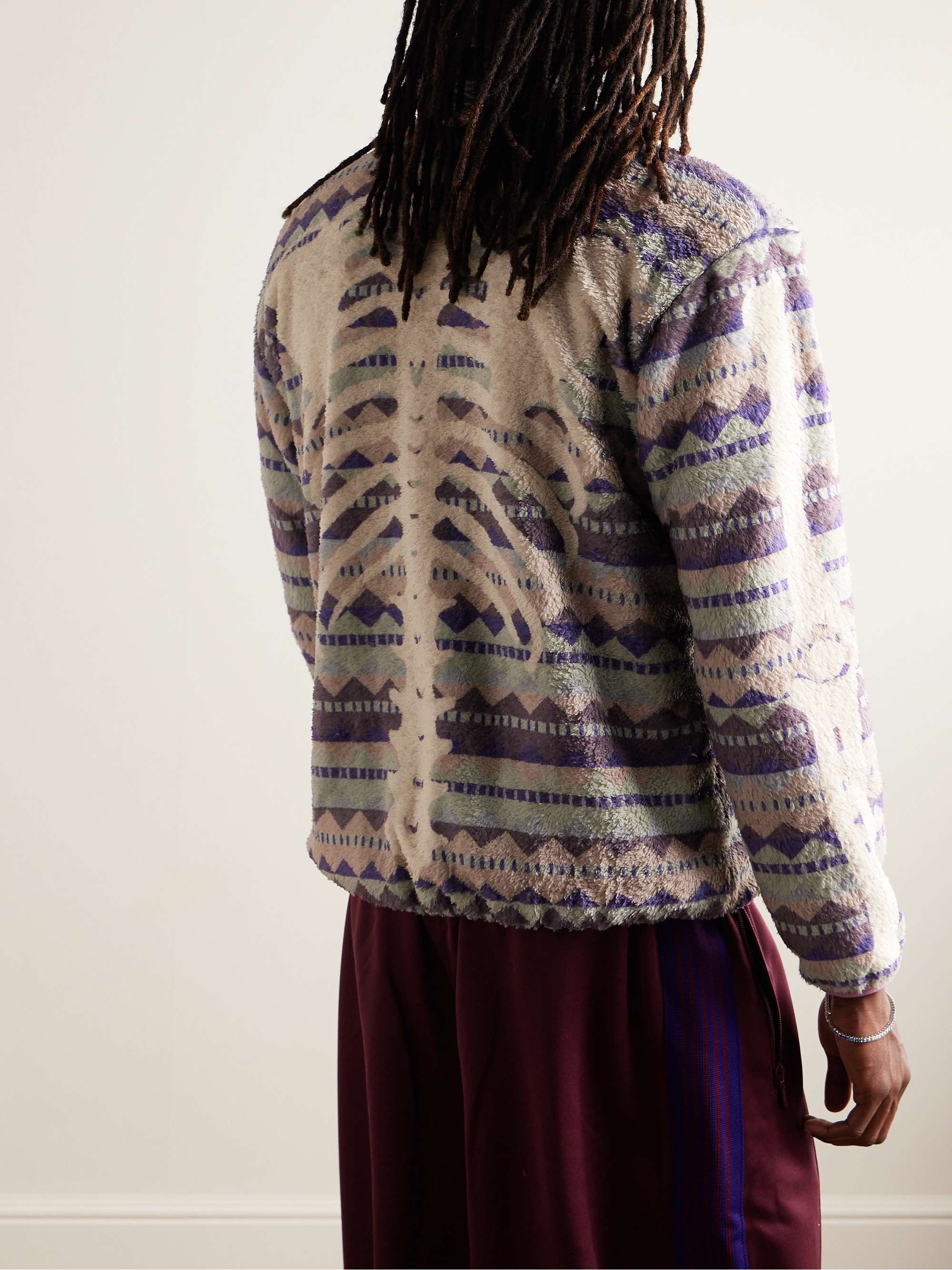 Ashland Printed Fleece Zip-Up Sweatshirt view