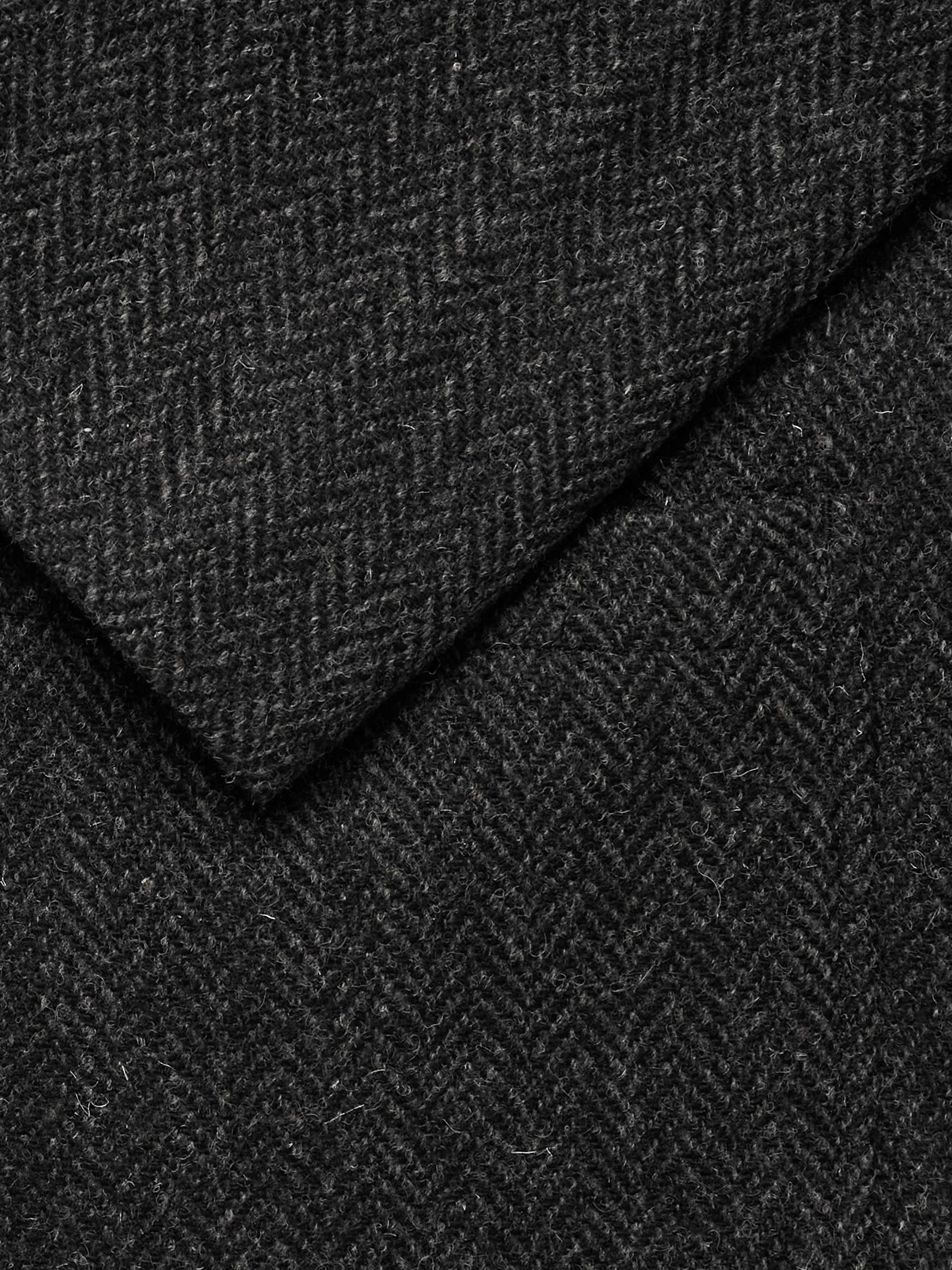 Herringbone Wool Harris Tweed Blazer view