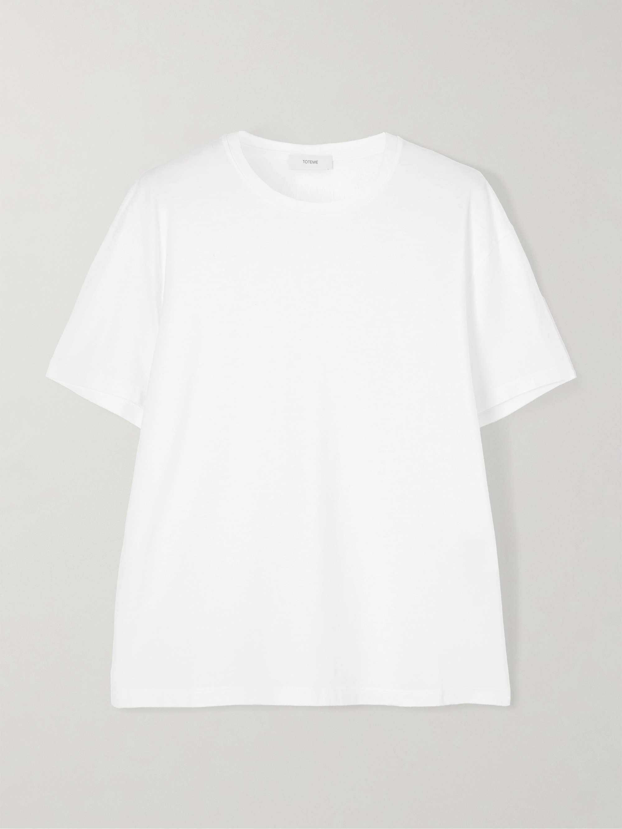 TENCEL™ Lyocell and organic cotton-blend jersey T-shirt hero visual