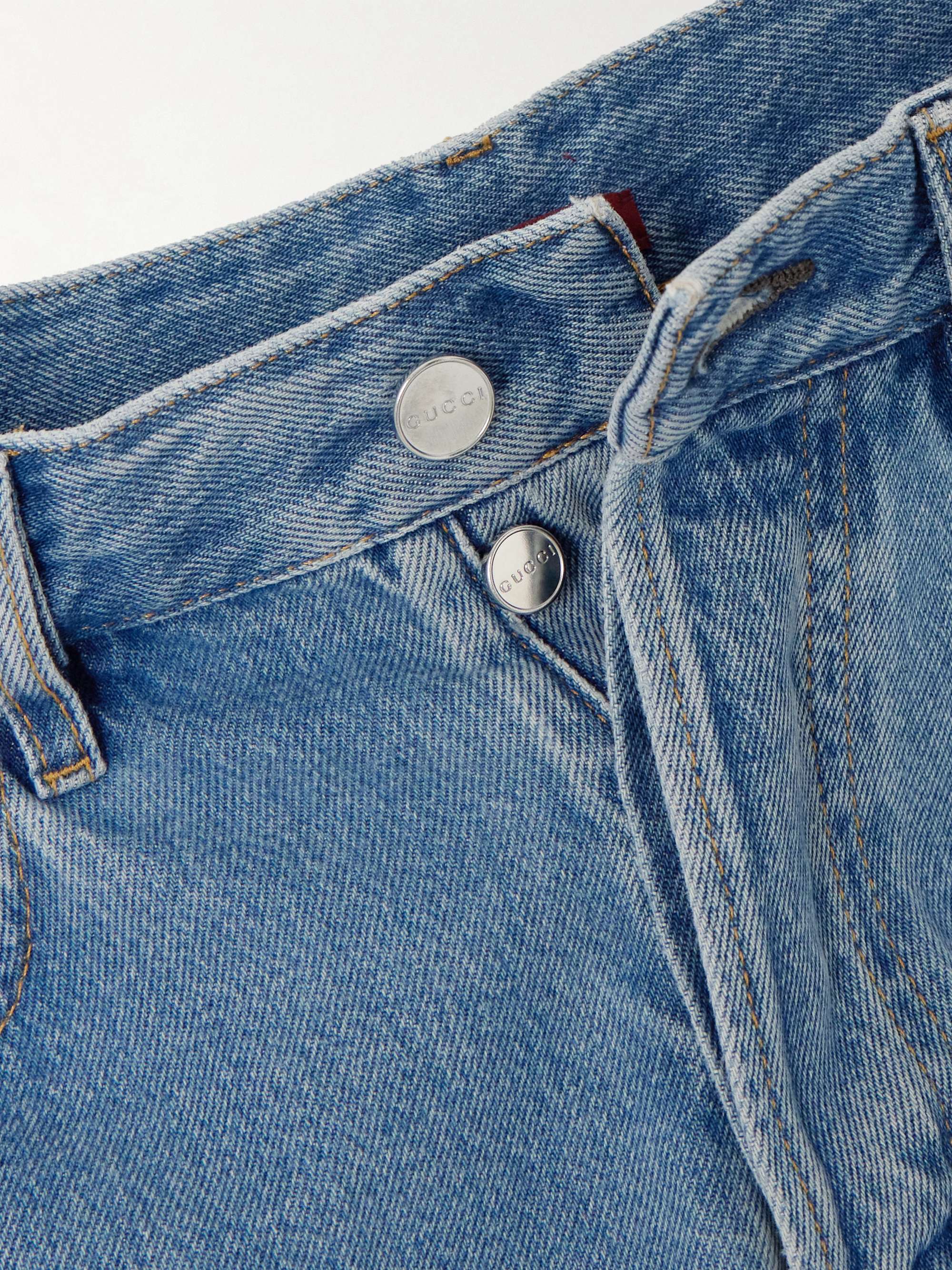 Low-rise jeans view