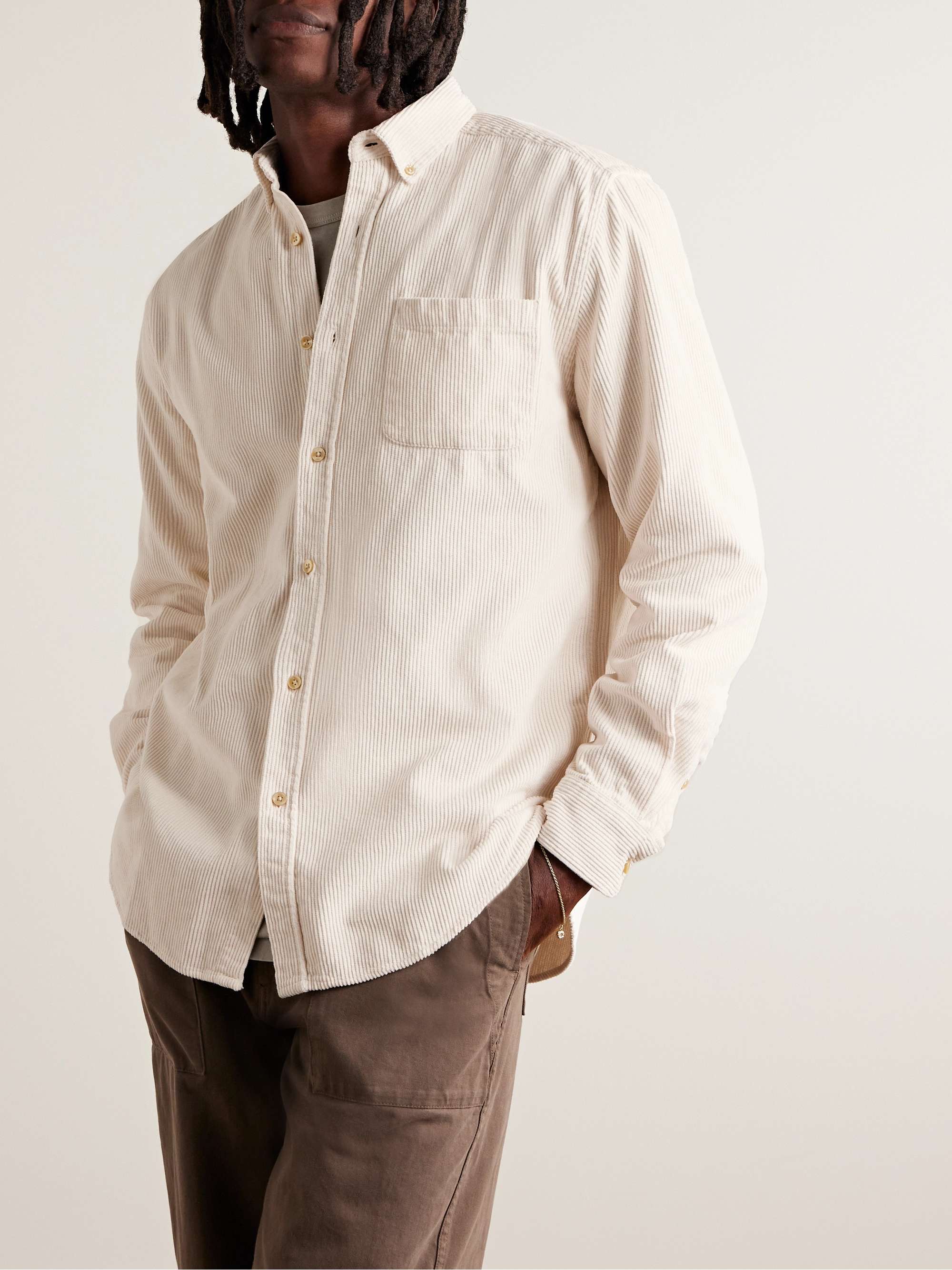 Lobo Cotton-Corduory Shirt view