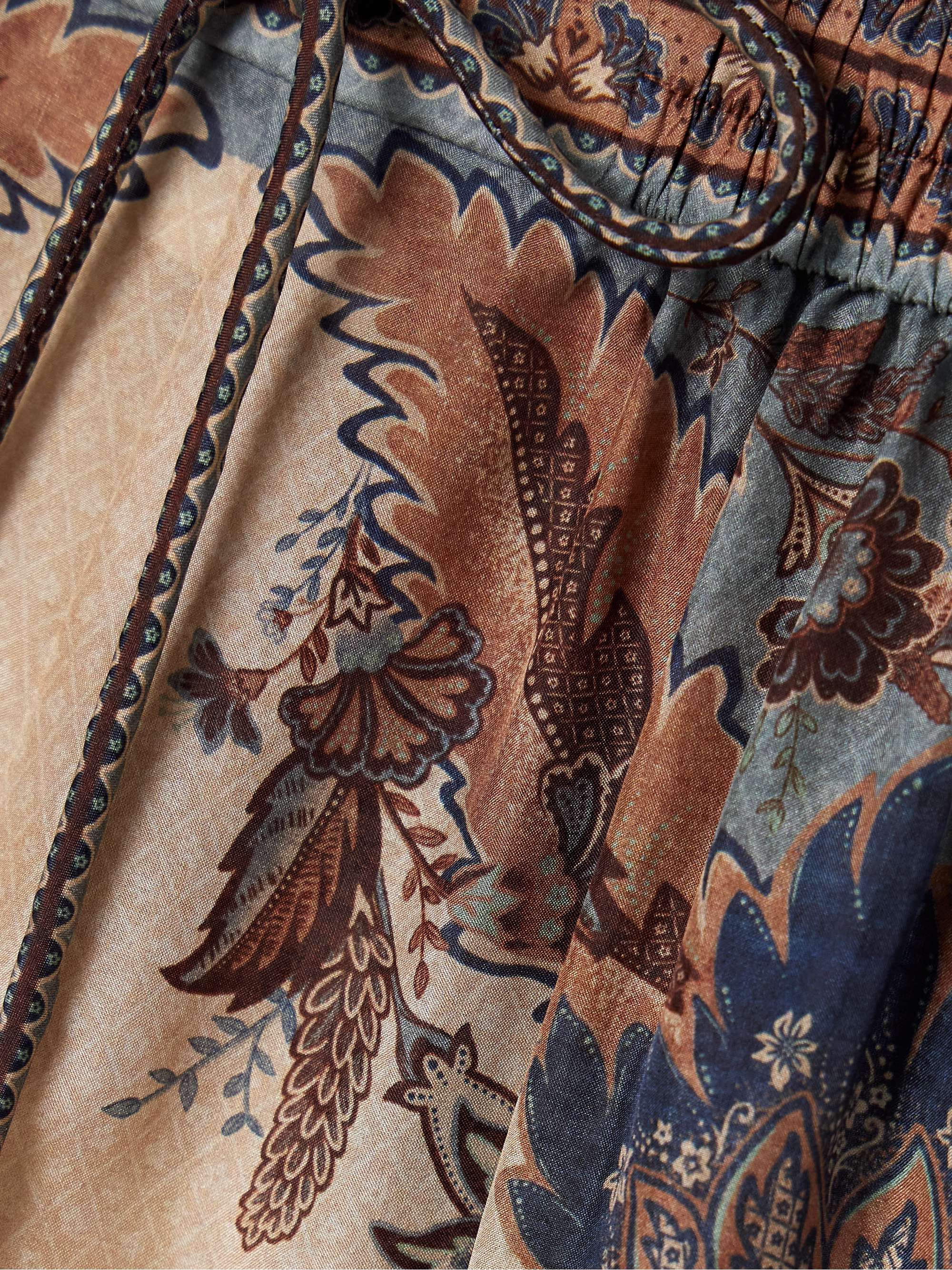 Ascension printed silk shorts view