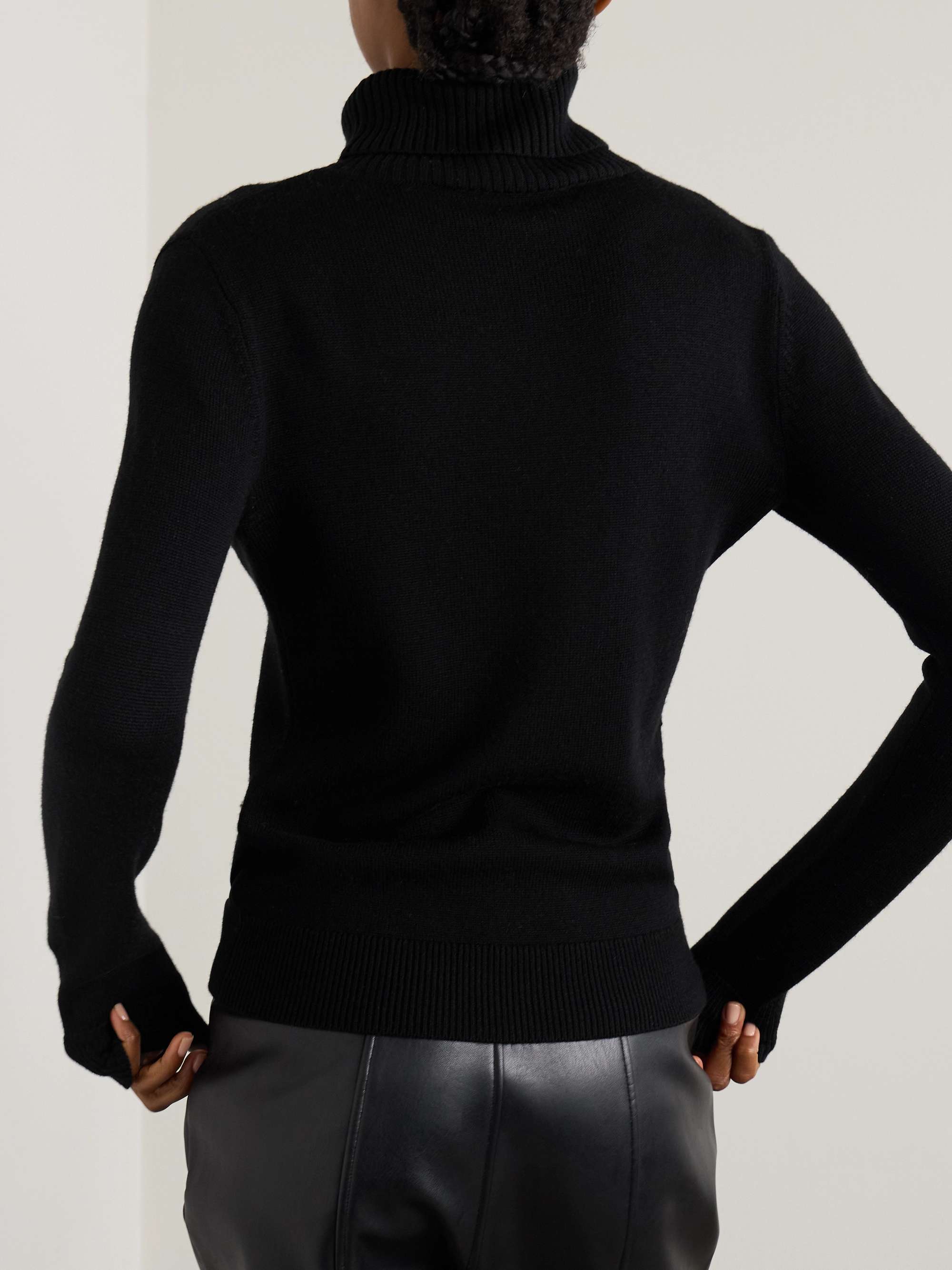 + Johnnie Walker Ice intarsia merino wool turtleneck sweater view