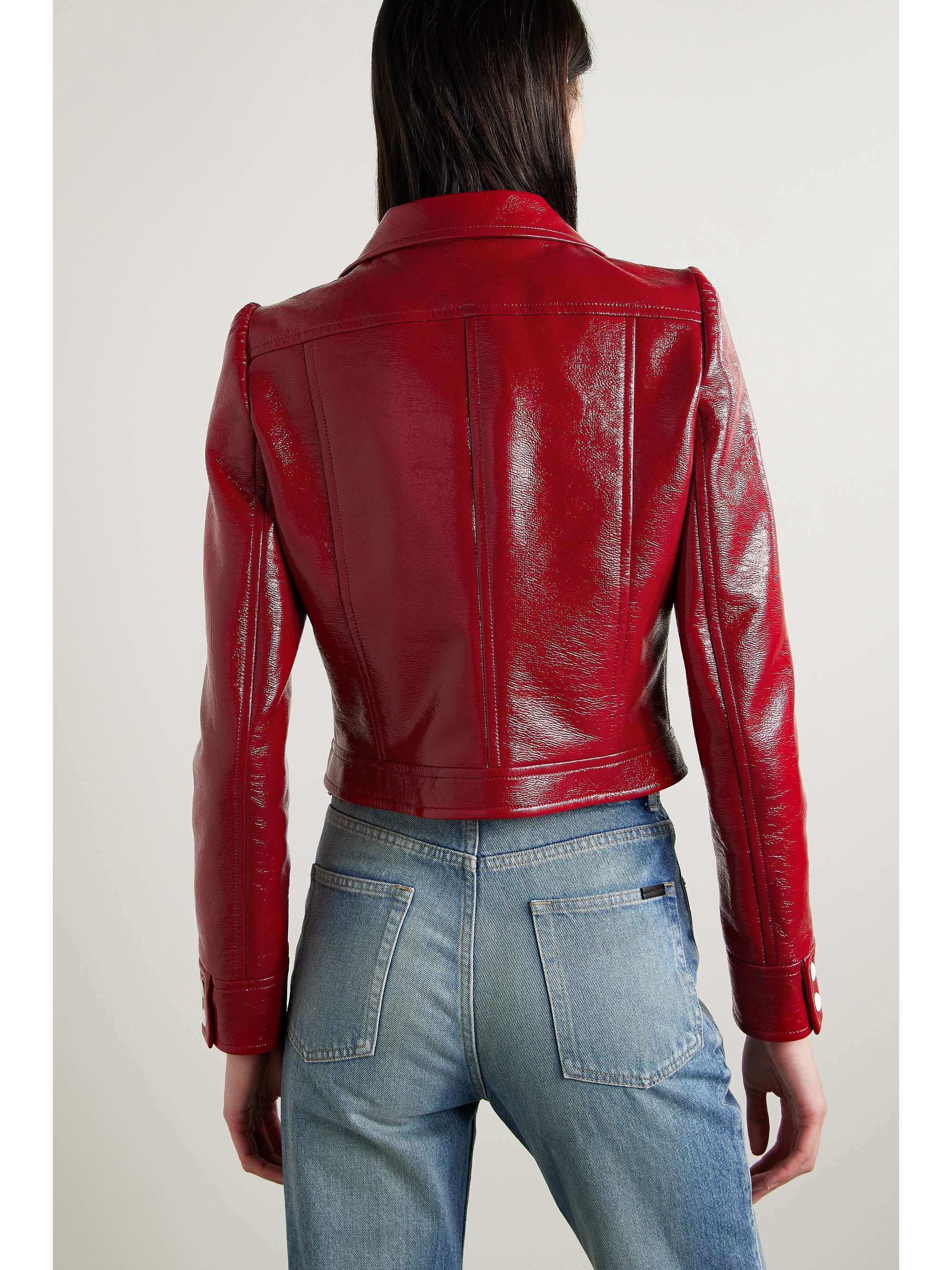 Reedition coated cotton-blend jacket view
