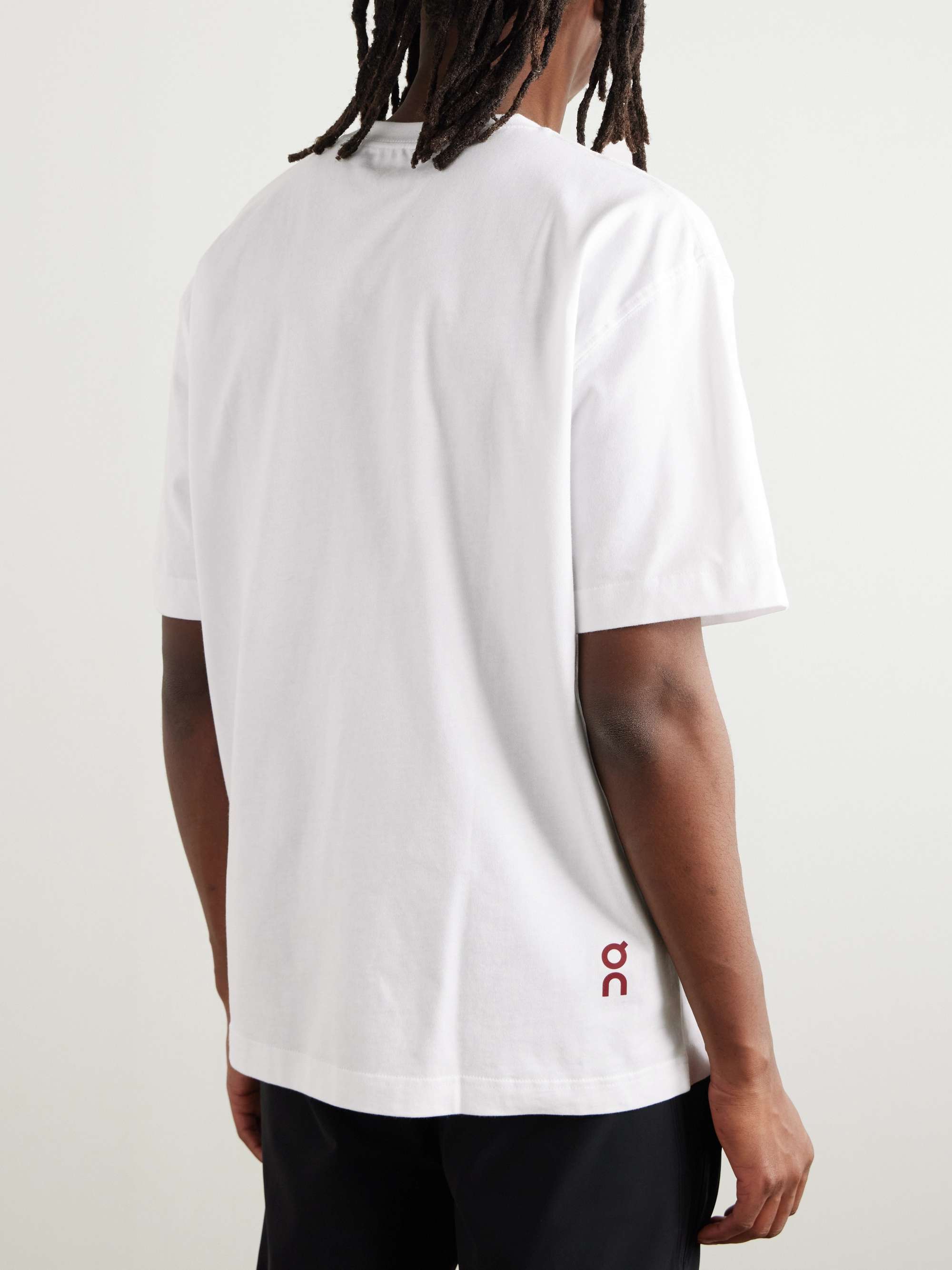 Club Logo-Appliquéd Cotton-Jersey T-Shirt view