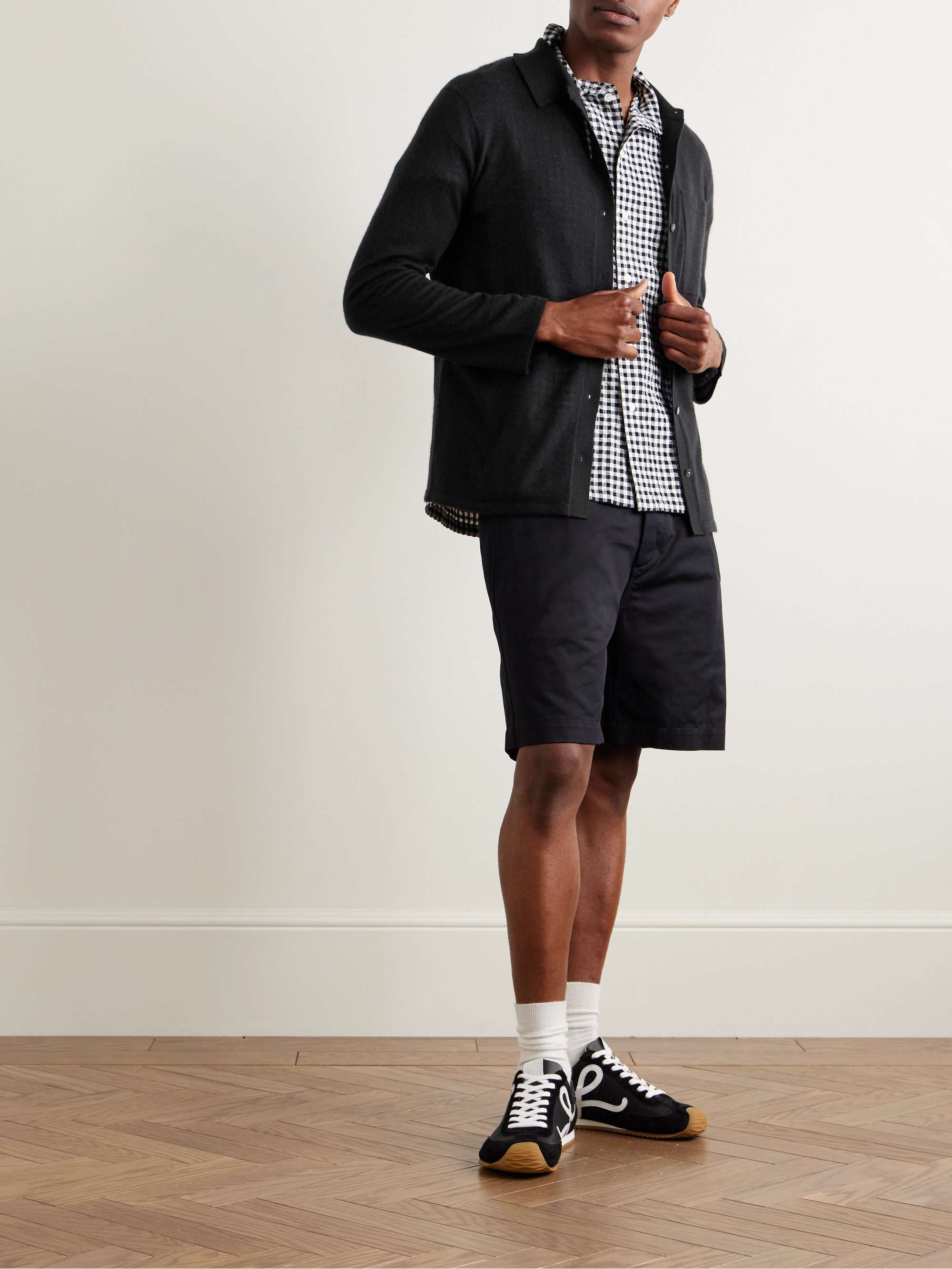 Showtime Slim-Fit Cashmere Shirt view
