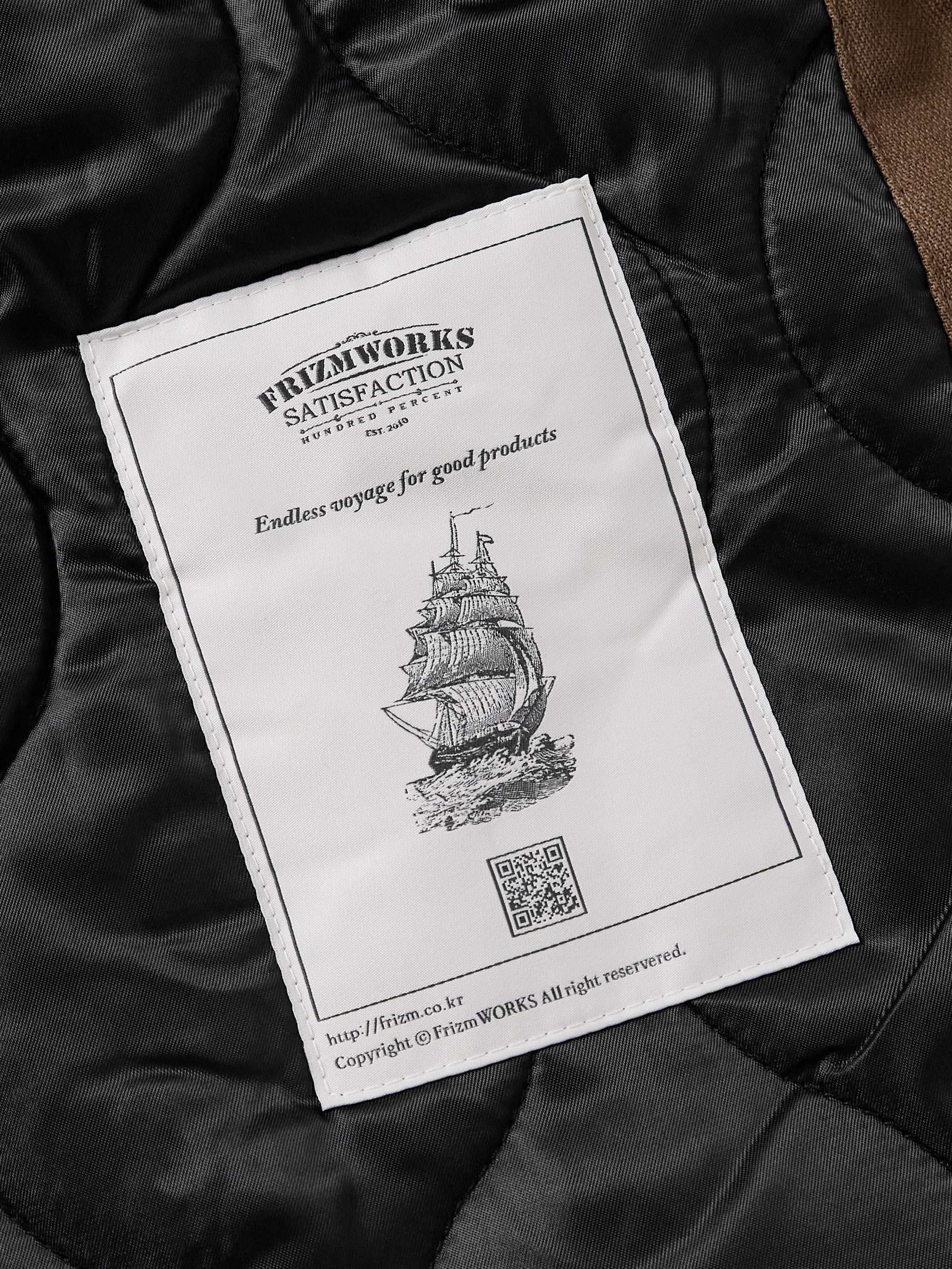 Edgar Faux Fur-Trimmed Cotton-Canvas Jacket view