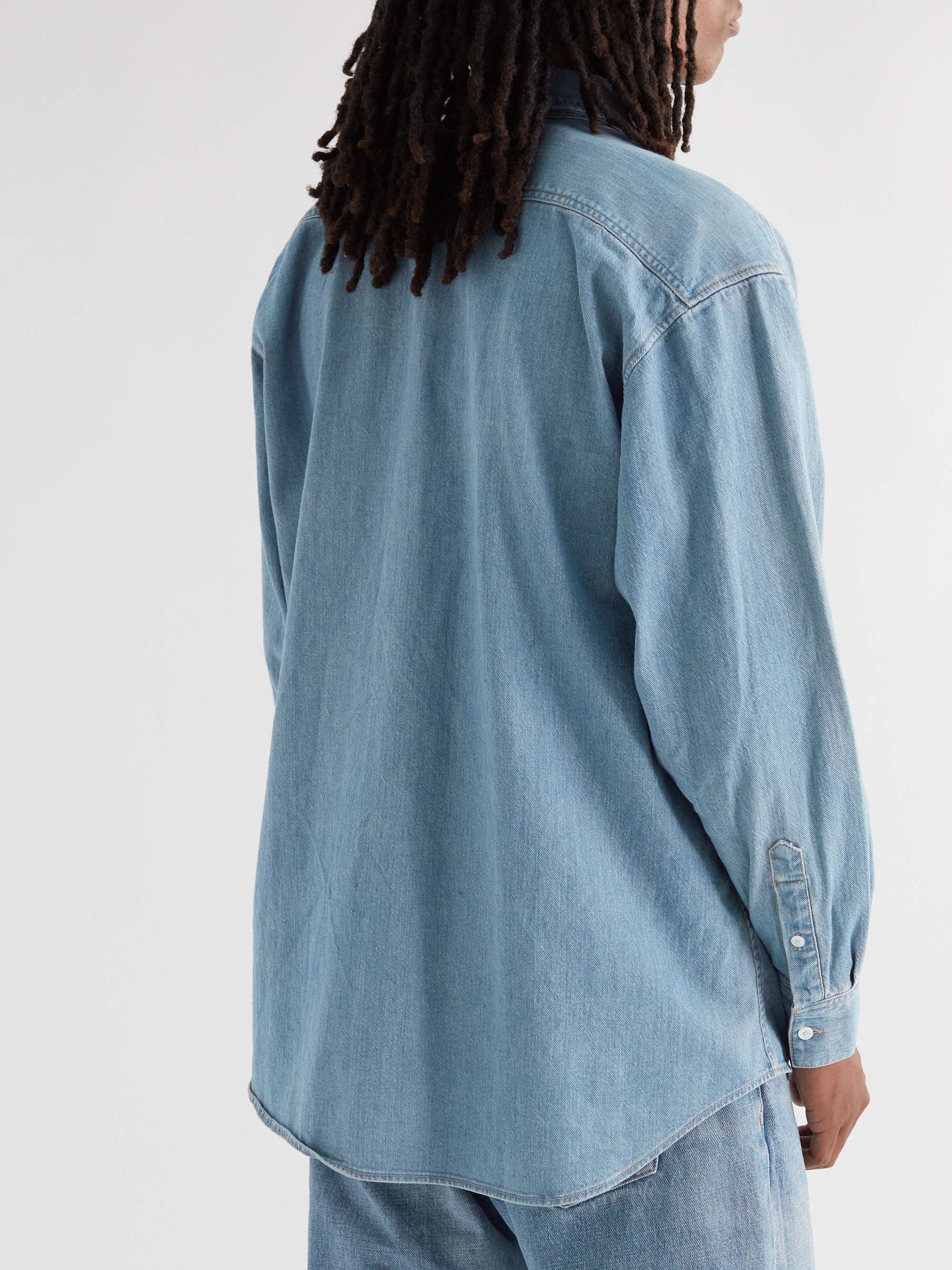 Oversized Denim Shirt view