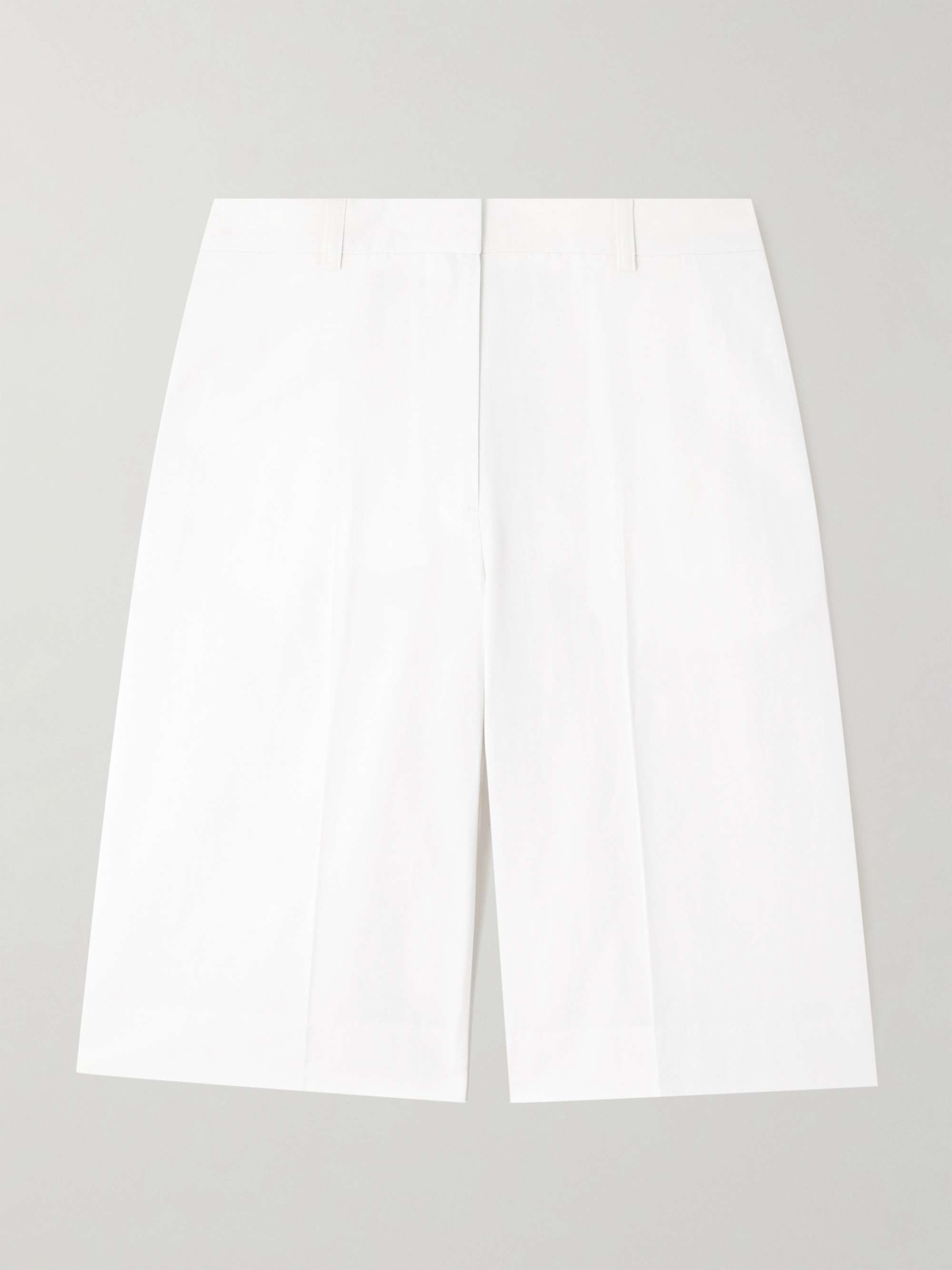 Cotton and linen-blend shorts hero visual