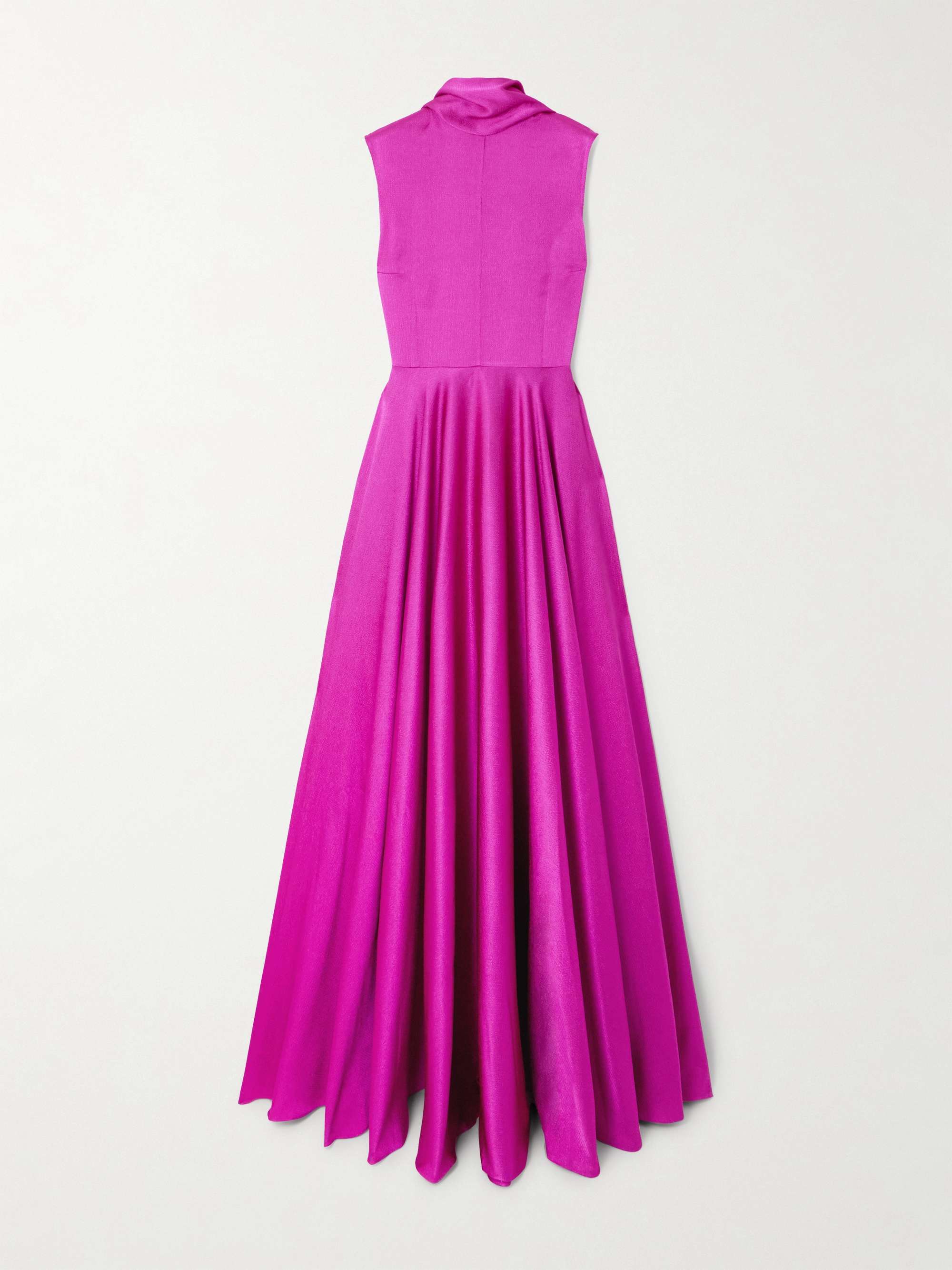 Emelia hammered-satin gown hero visual