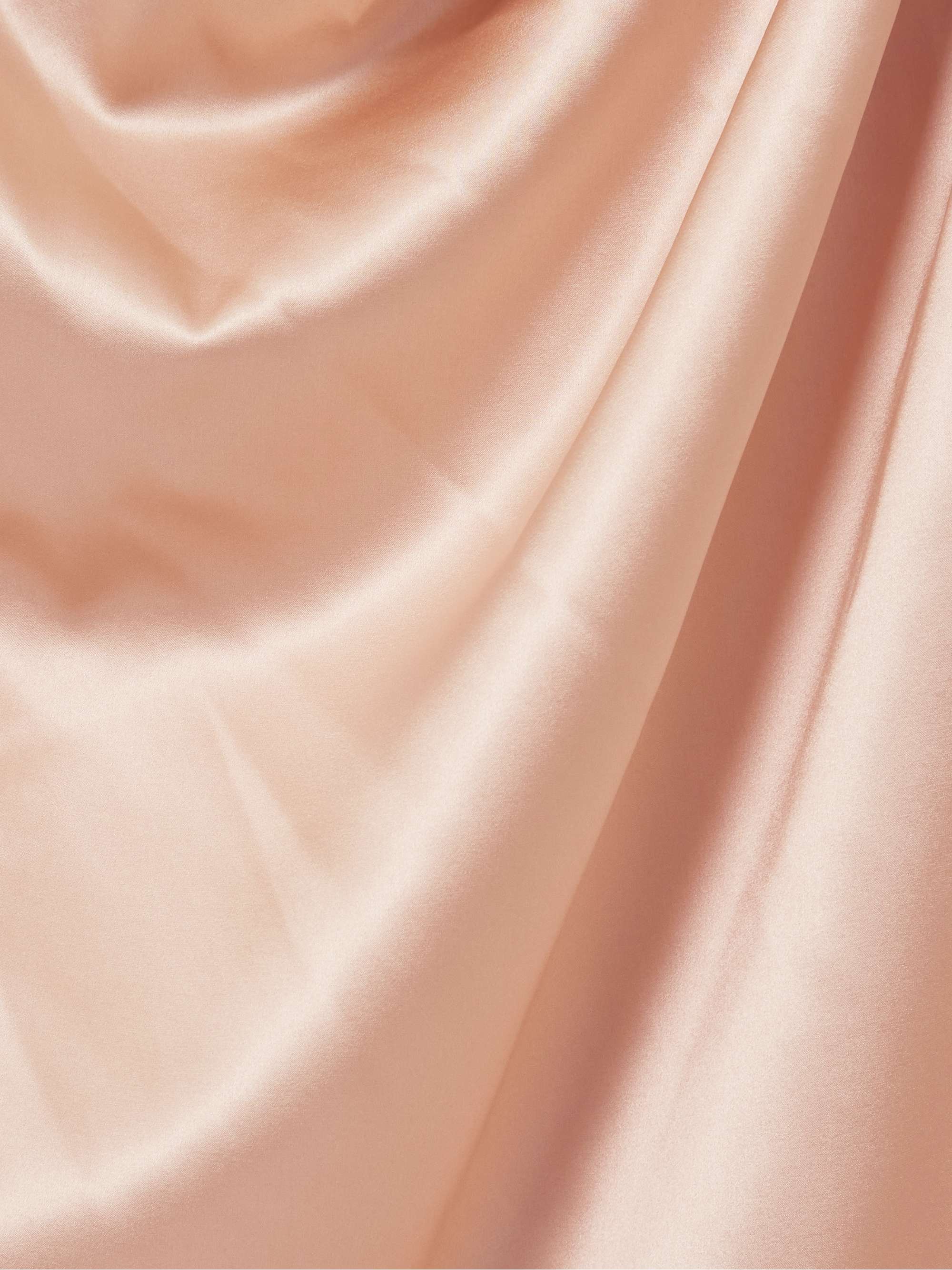 Classic Love lace and silk-satin nightdress view