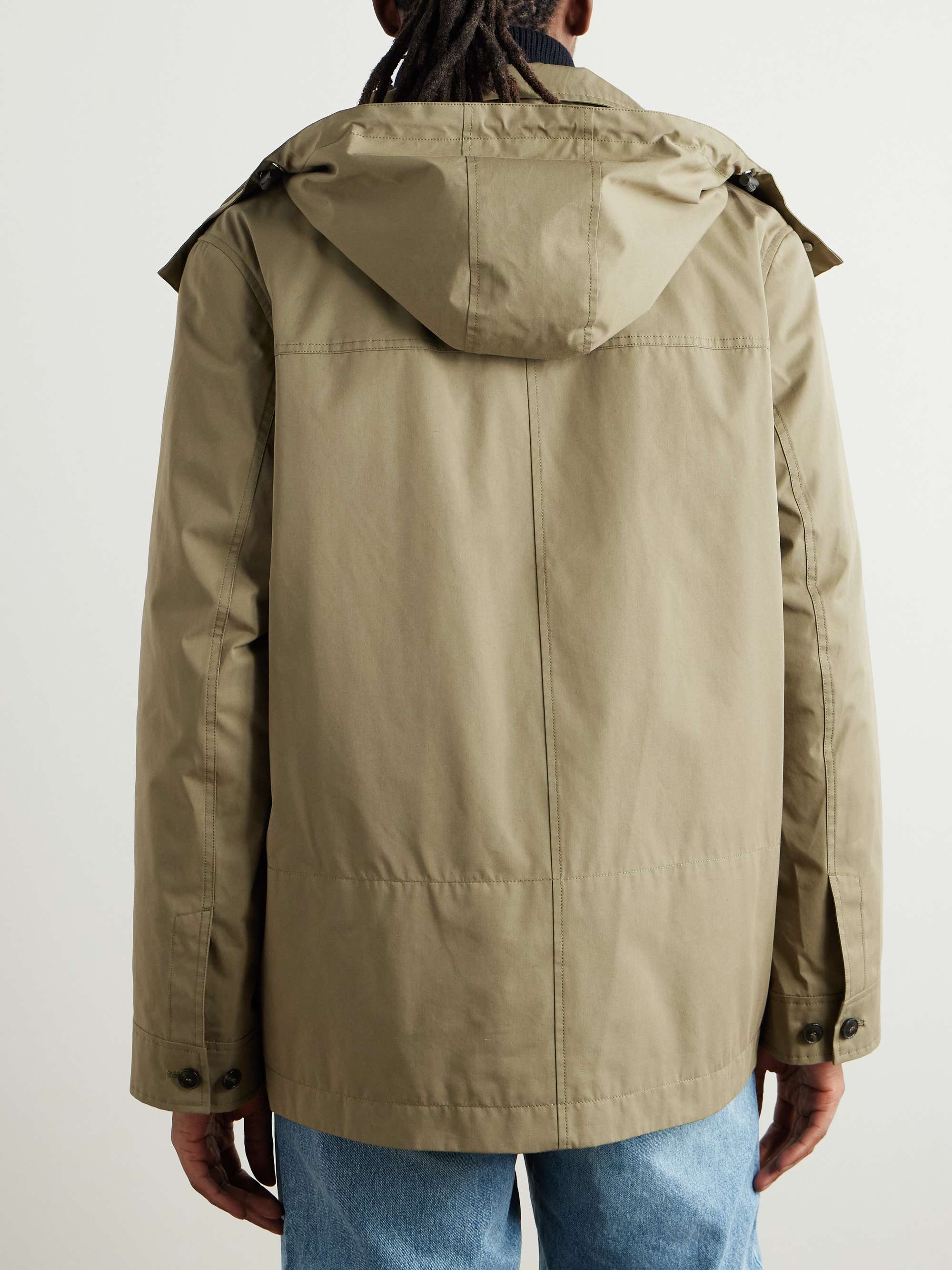 Cotton-Blend Twill Parka view